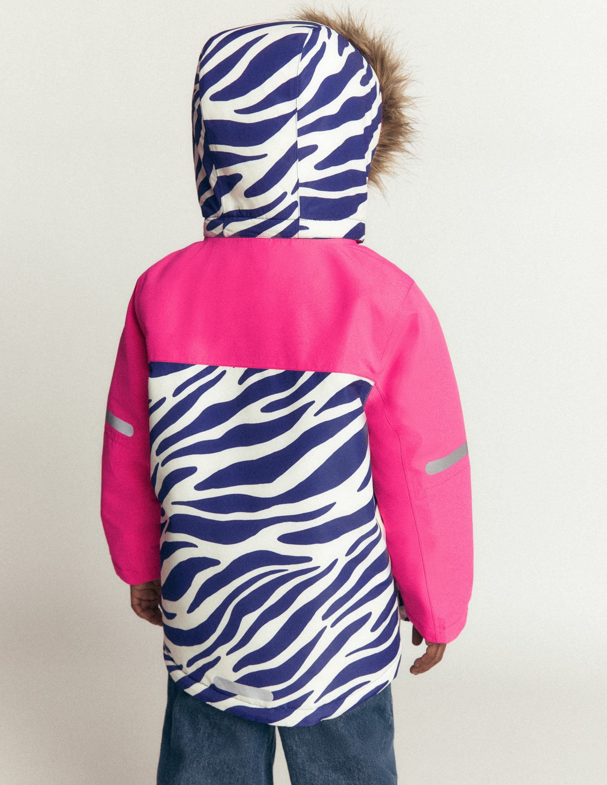 All-Weather Waterproof Coat-Zebra - Image 5