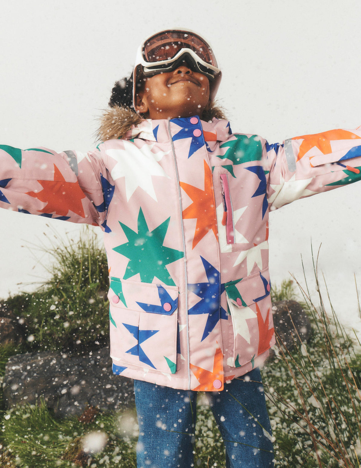 All-Weather Waterproof Coat-Multi Colour Star - Image 13