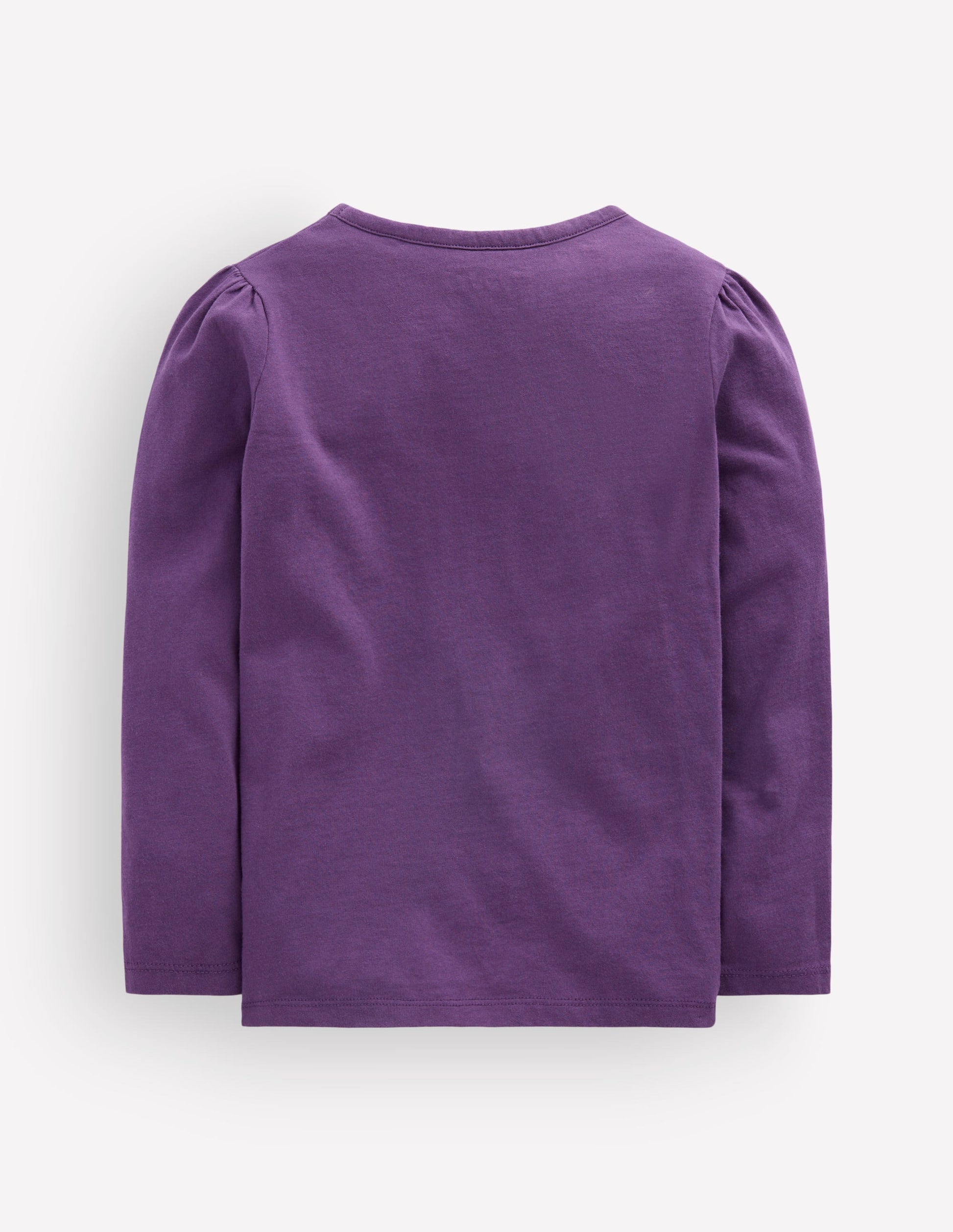 Puff Sleeve Appliqué  T-shirt-Mystic Purple Witches-4