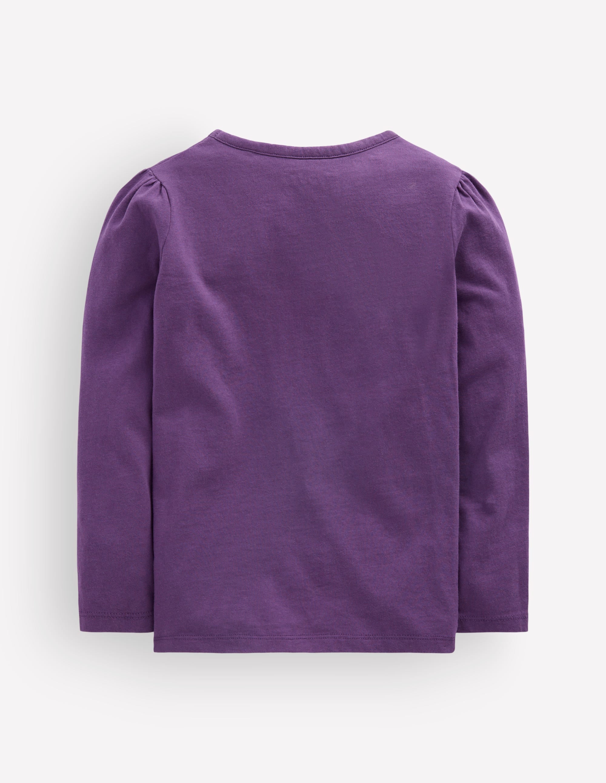 Puff Sleeve Appliqué  T-shirt-Mystic Purple Witches - Image 4
