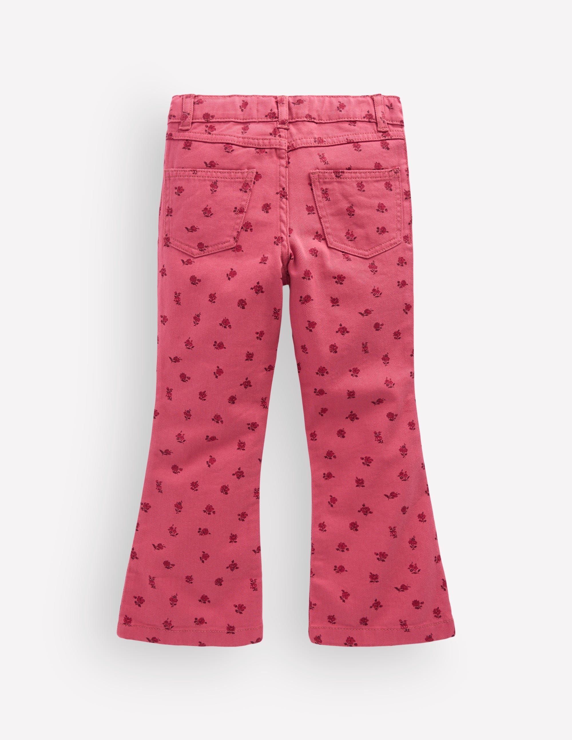 Kick Flare Jean-Winter Blush Vintage Roses - Image 2
