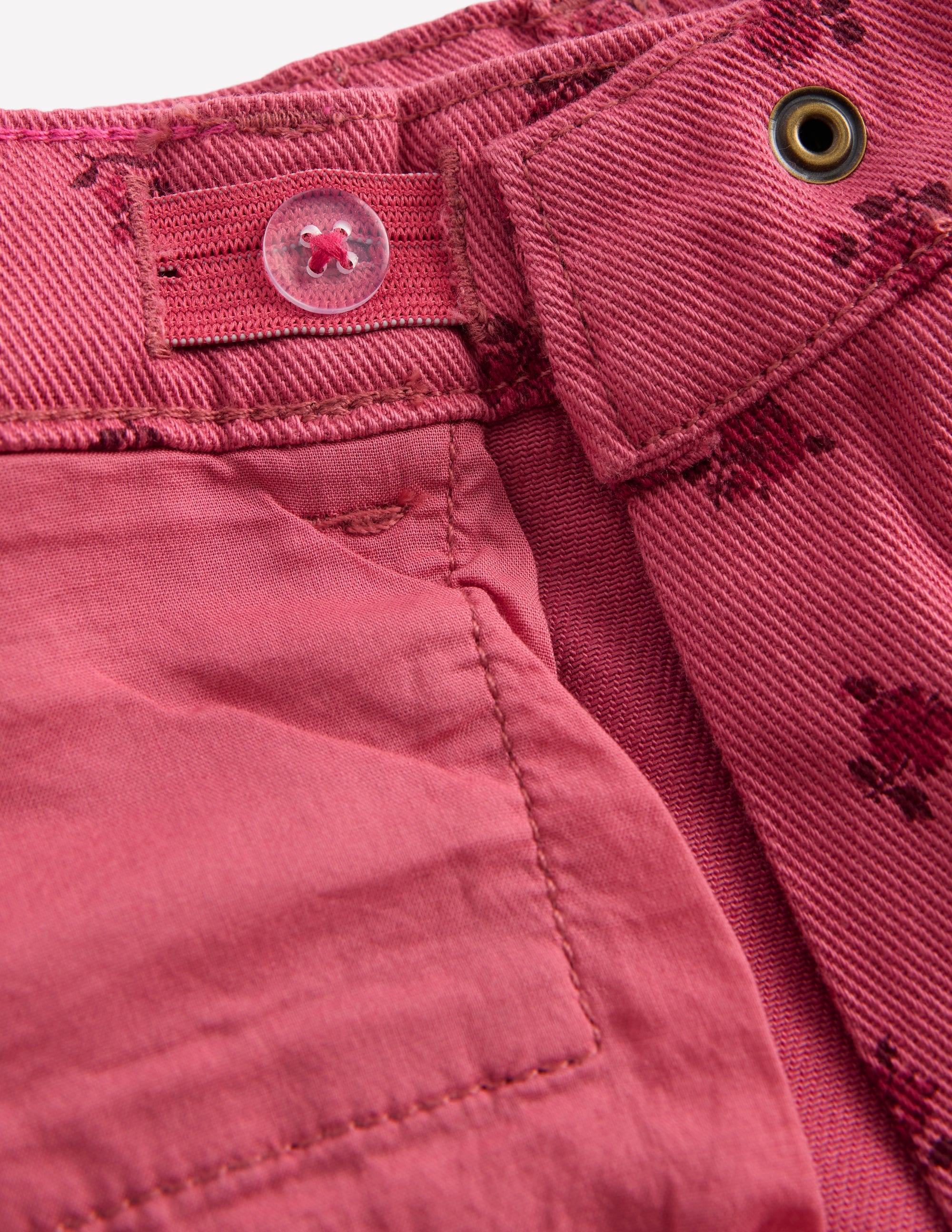 Kick Flare Jean-Winter Blush Vintage Roses - Image 4