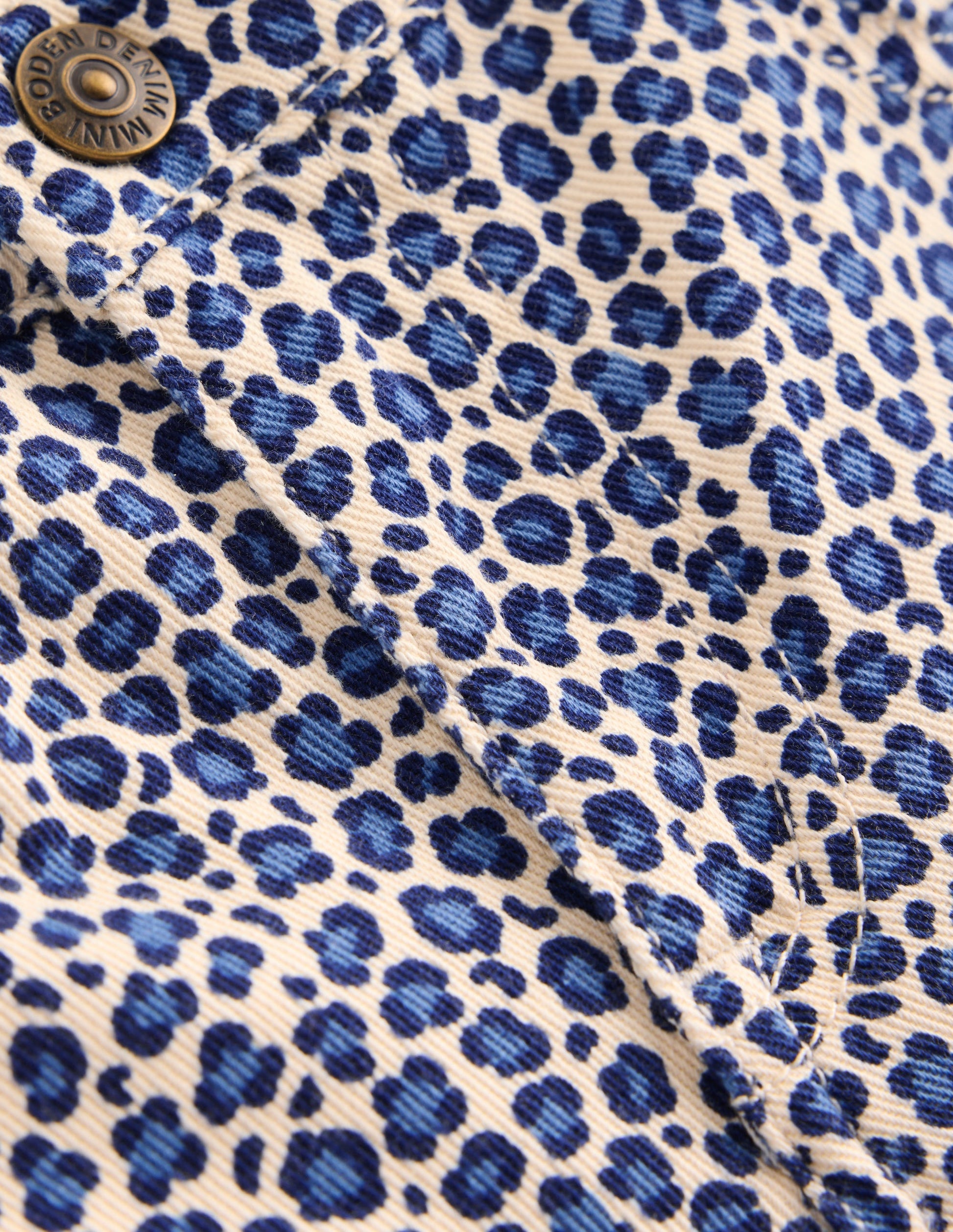 Wide Leg Jeans-Calico White/ Blue Leopard-4