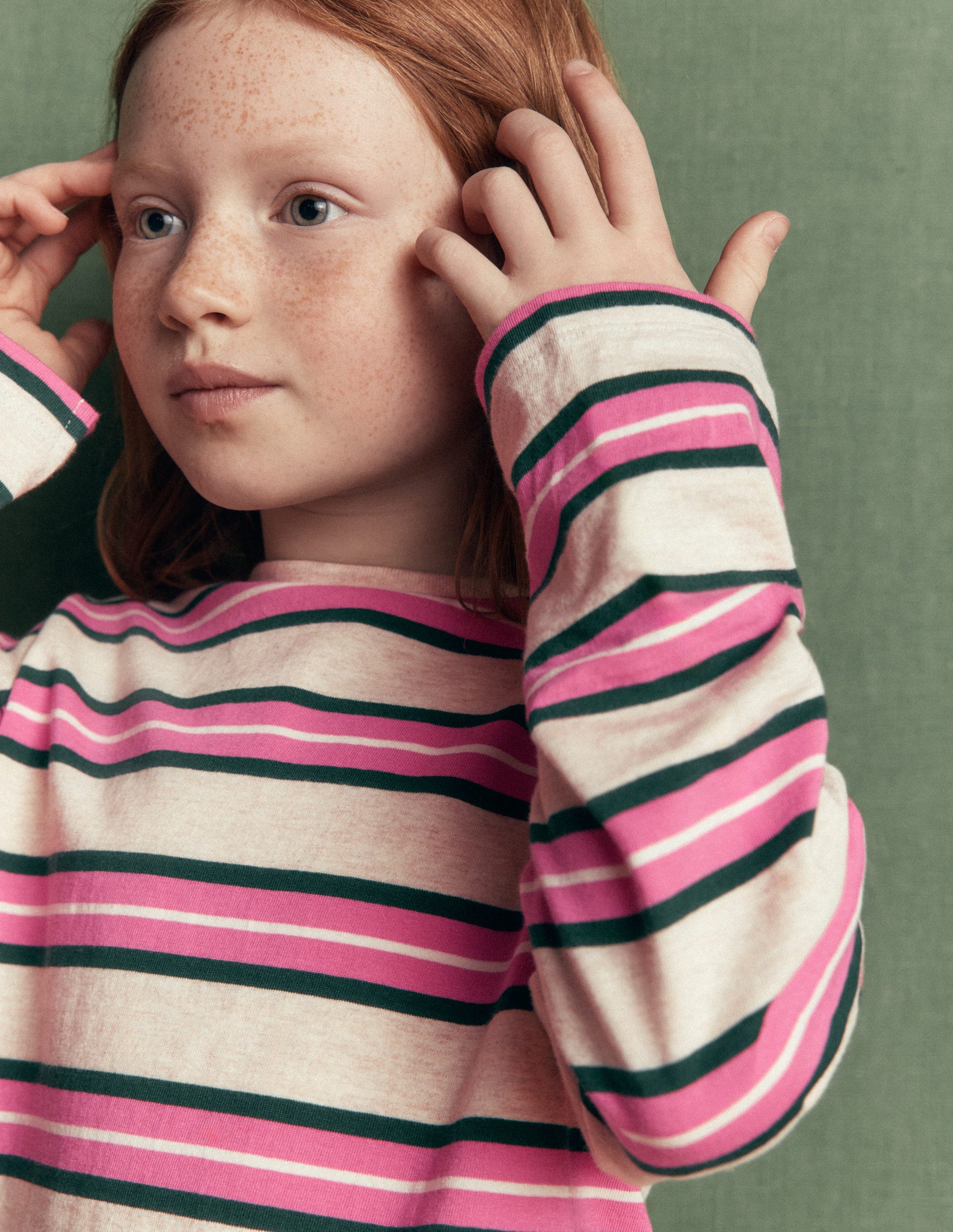 Relaxed Breton-Pink Stripe-2