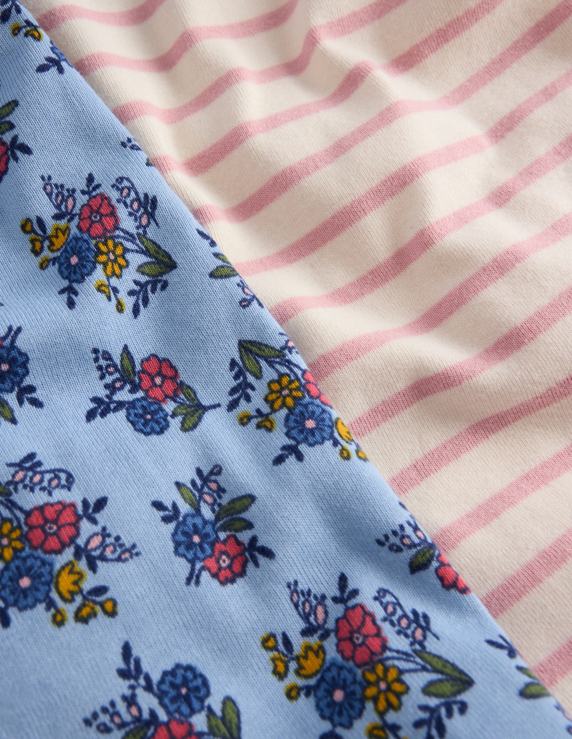 Twin Pack Snug Pyjamas-Floral - Image 3