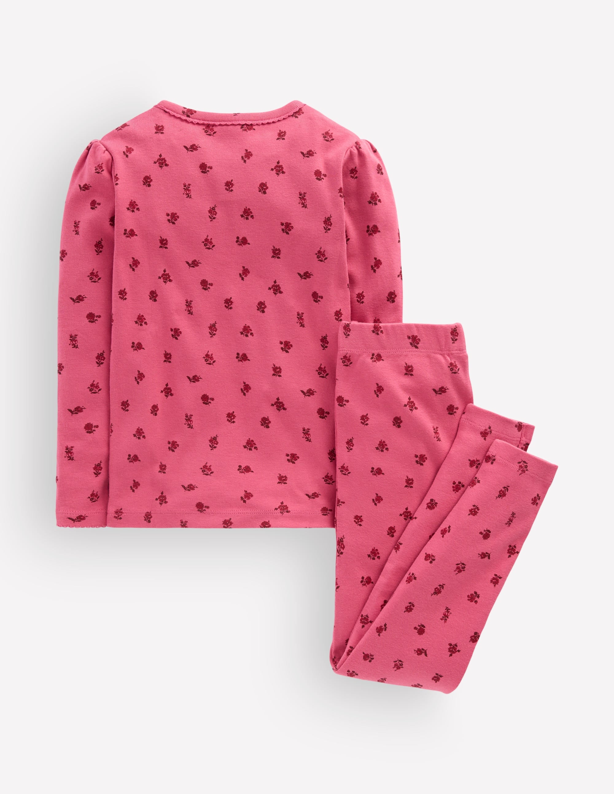 Snug Henley Pyjamas-Floral - Image 2