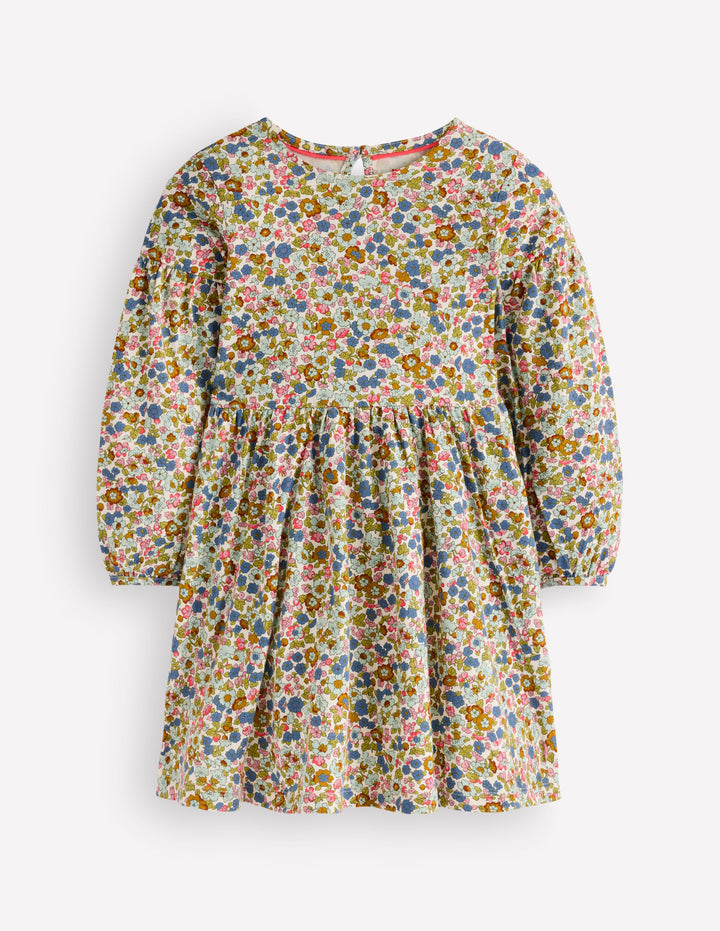 Madeline Blouson Sleeve Dress-Ditsy Floral