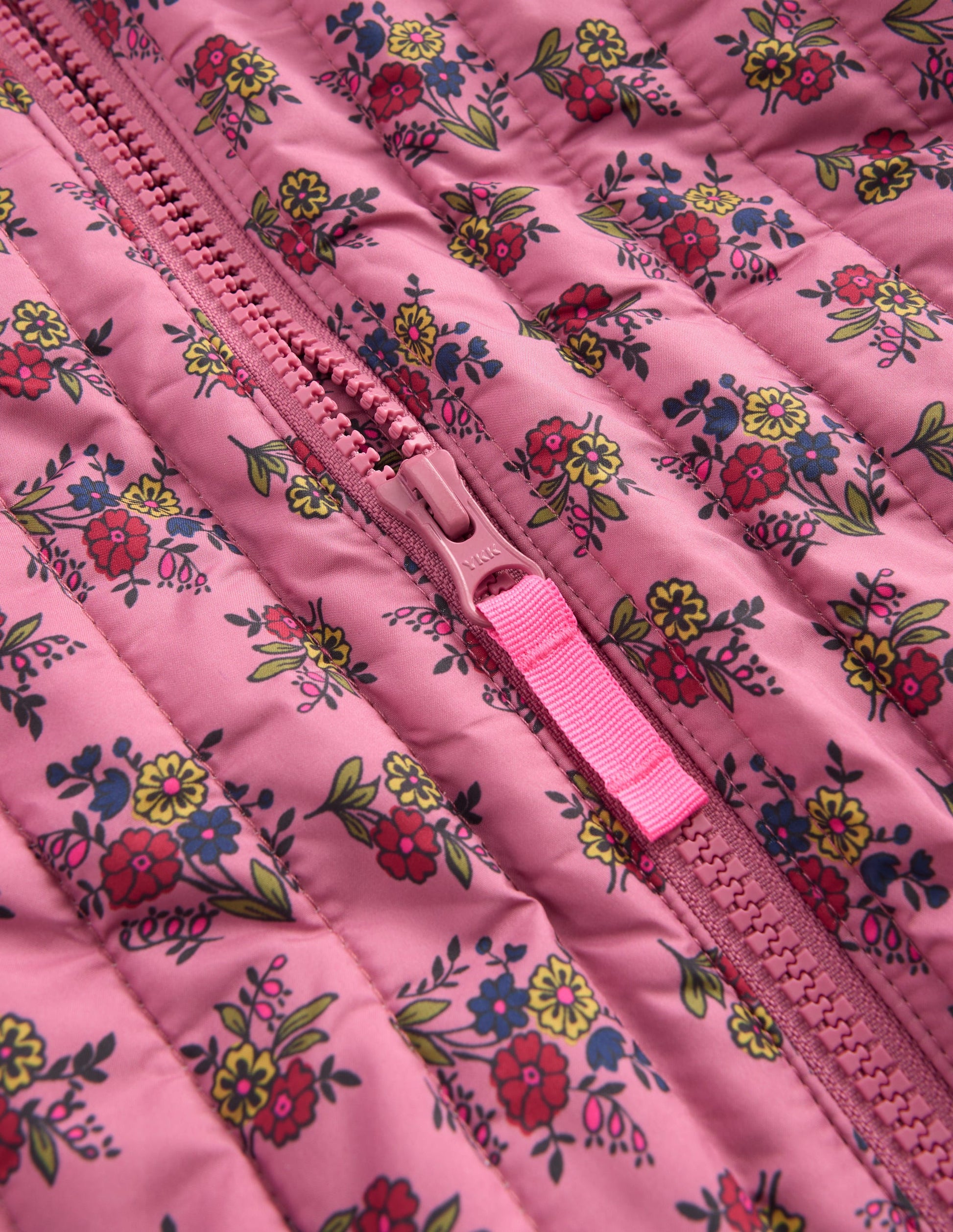 Quilted Bomber Jacket-Vintage Rose Sprouting Garden-3