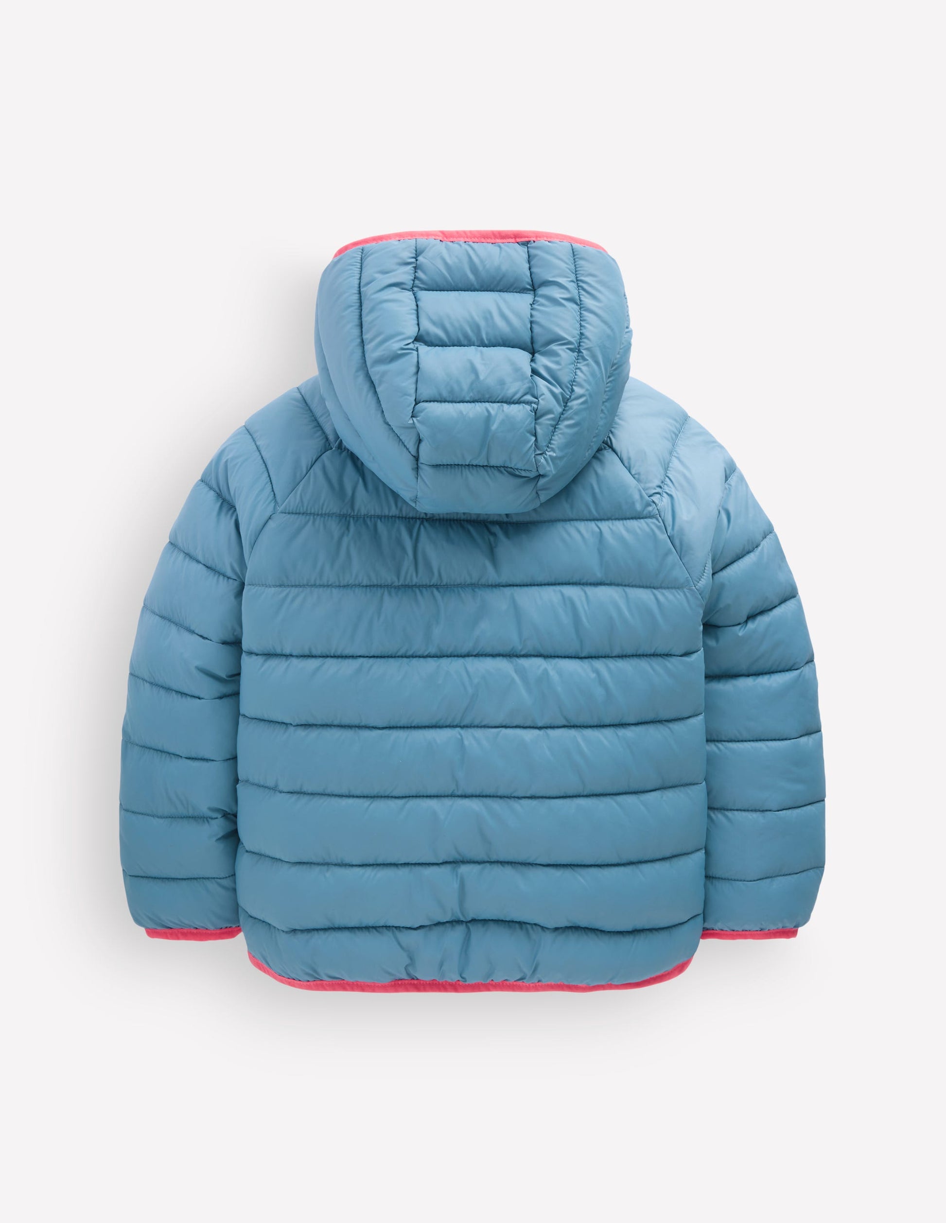 Pack-away Padded Jacket-Blue-4