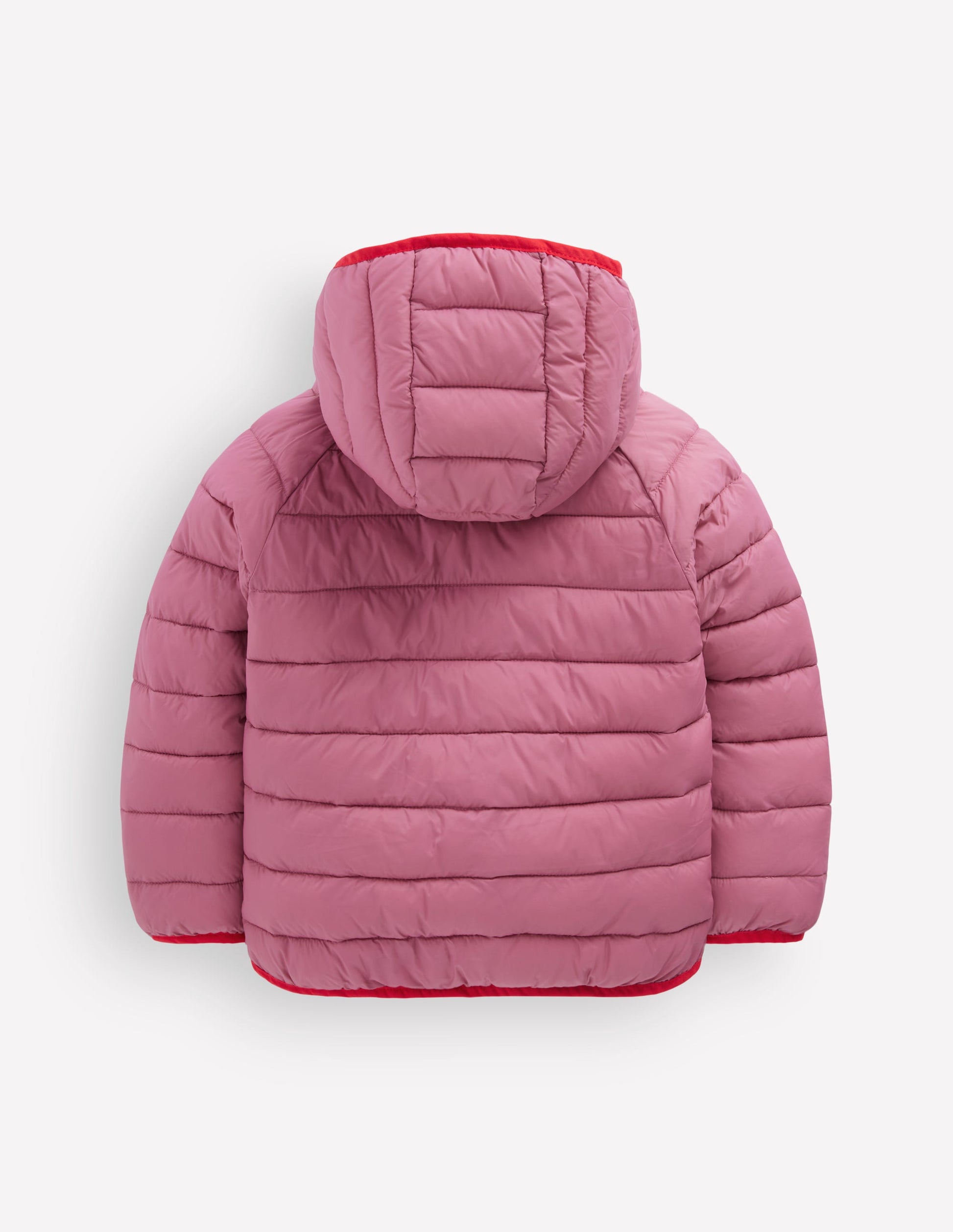 Pack-away Padded Jacket-Pink Heather-4
