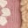 Borg Trim Gilet-Pink Floral Embroidery