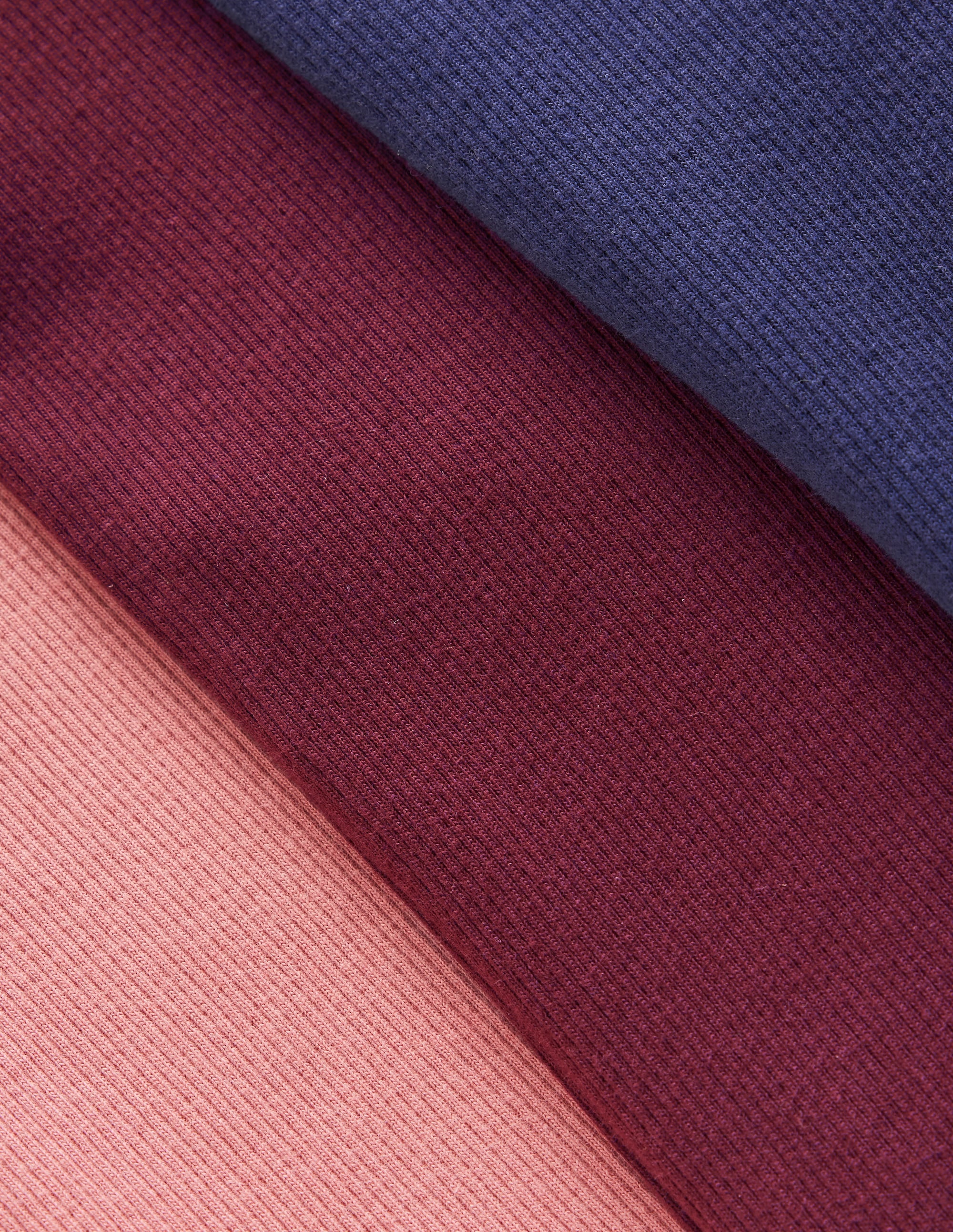 3-pack Ribbed Flared Leggings-Mutli - Image 3