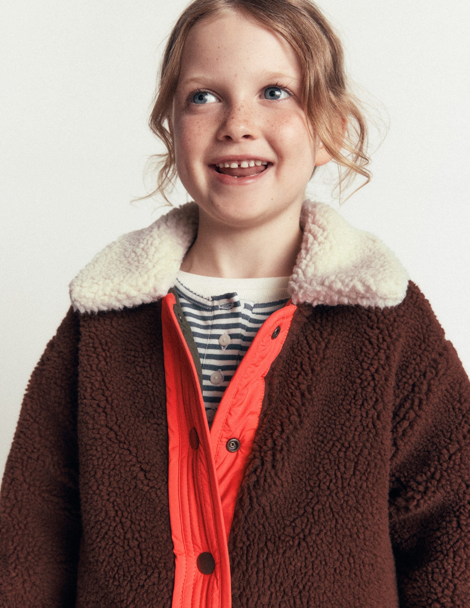 Reversible Borg Quilted Jacket-Falcon Green - Image 3