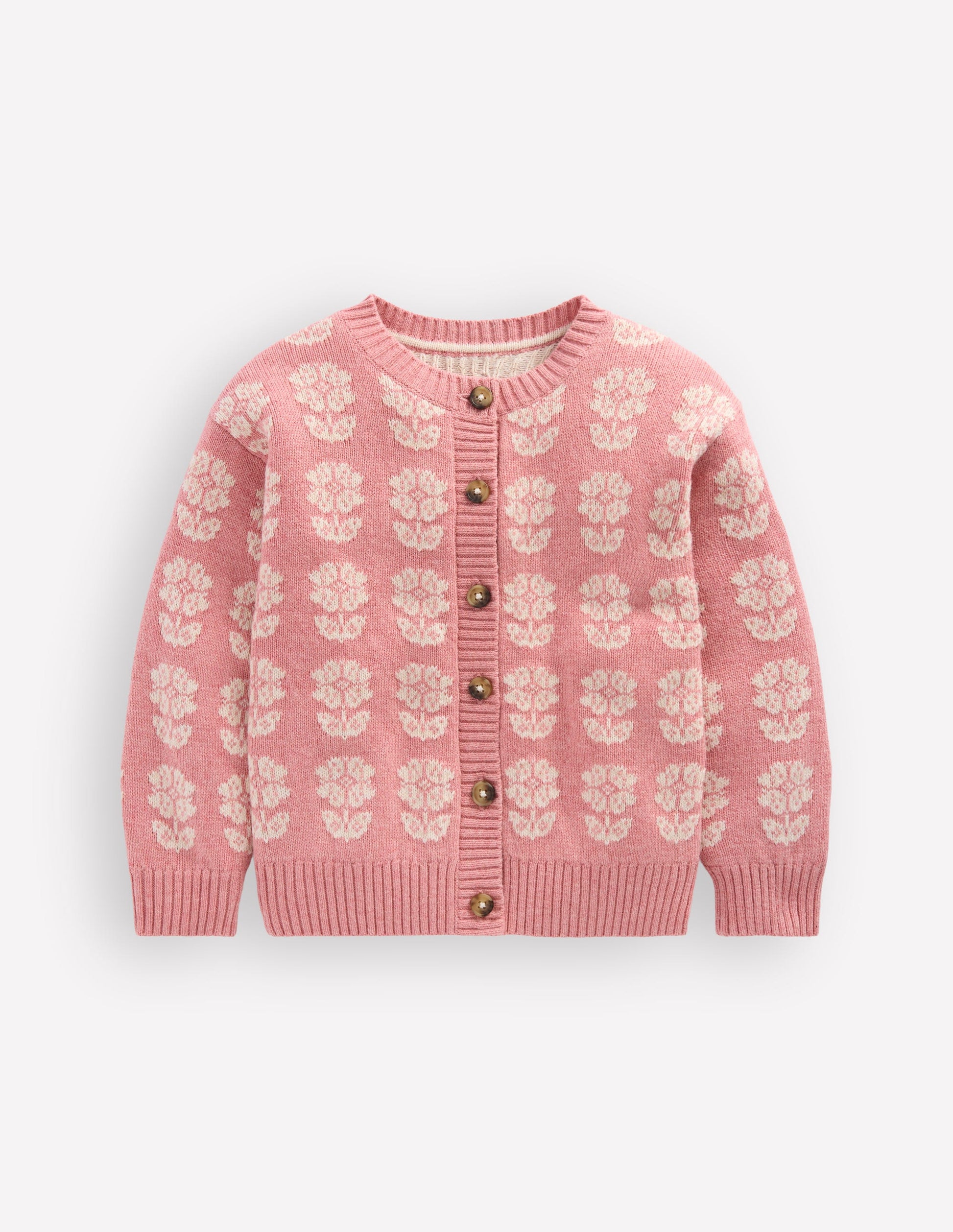 Fun Cardigan-Formica Pink Marl-2