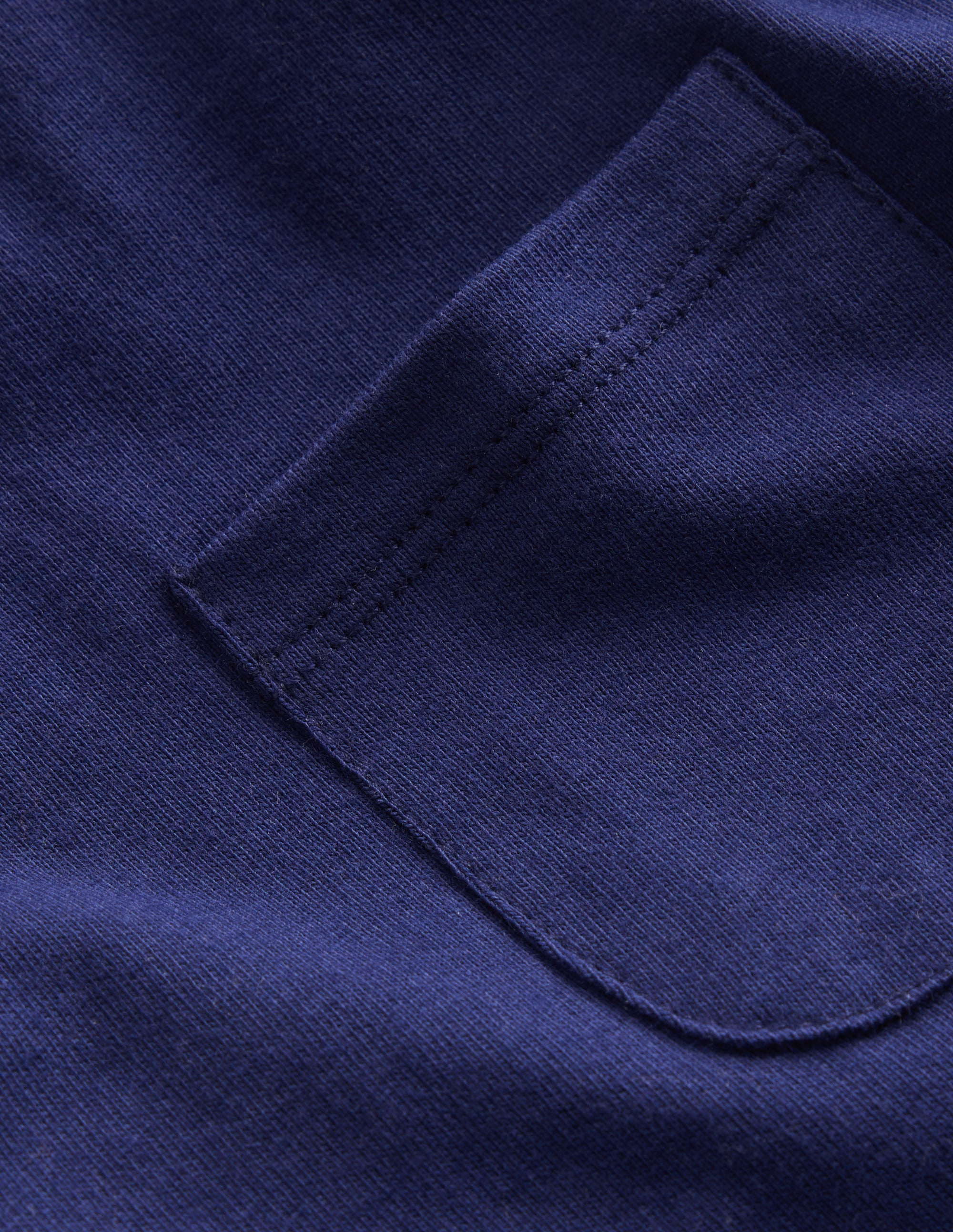 Long Sleeve Peplum Top-College Navy - Image 3
