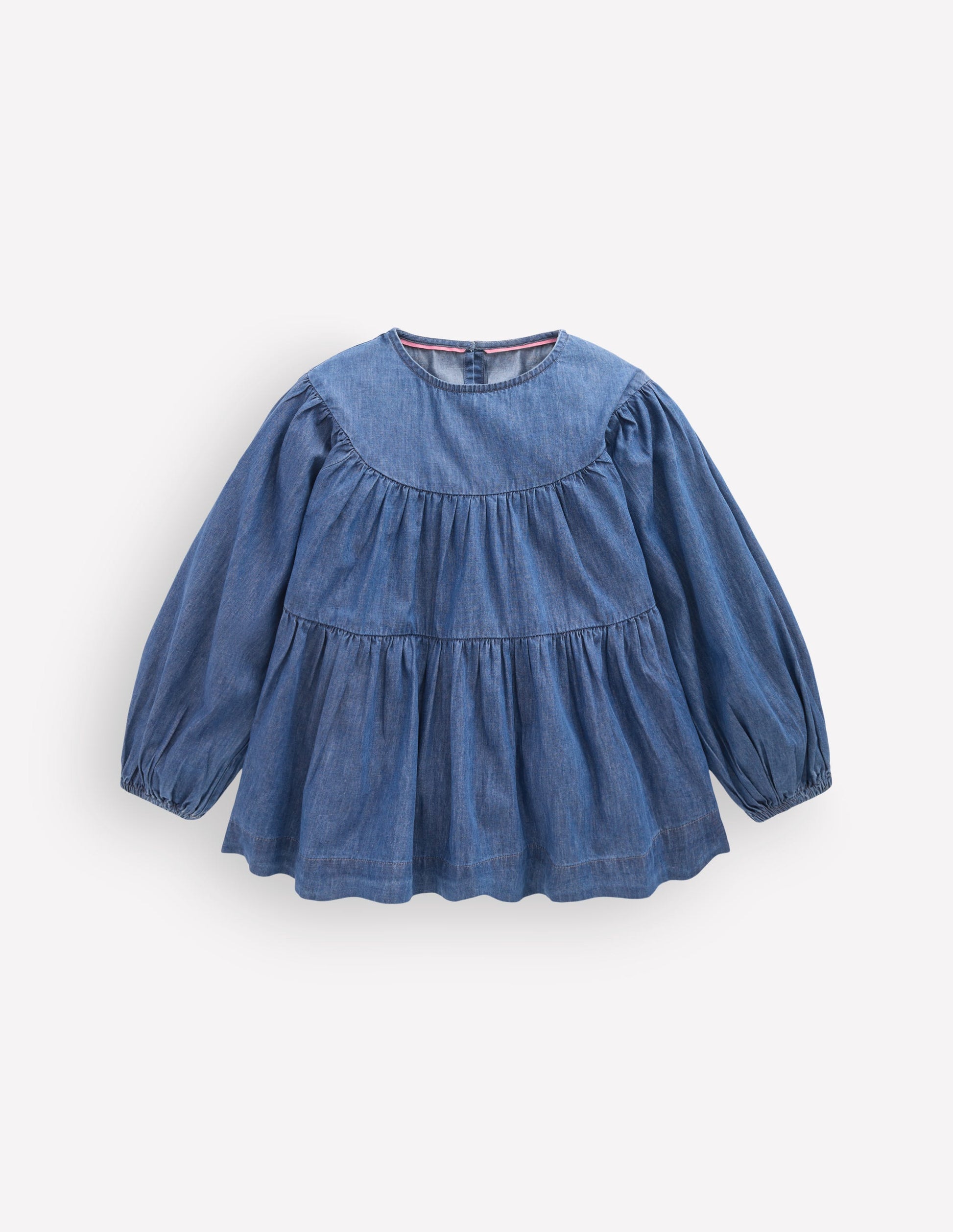 Tiered Woven Top-Mid Vintage-1