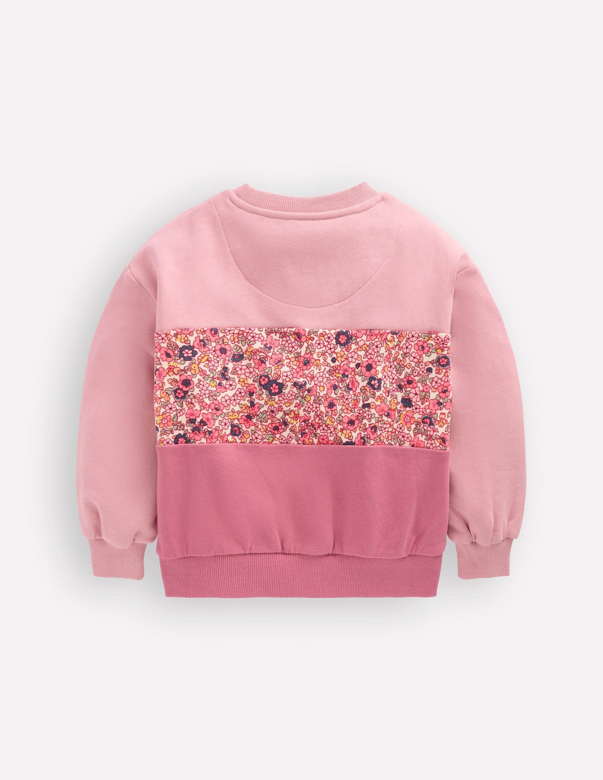 Relaxed Panel Sweatshirt-Formica Pink Floral - Image 2