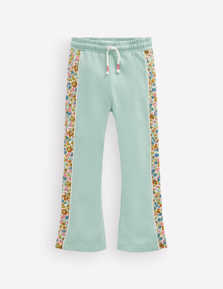 Kickflare Joggers-Cornish Blue Floral