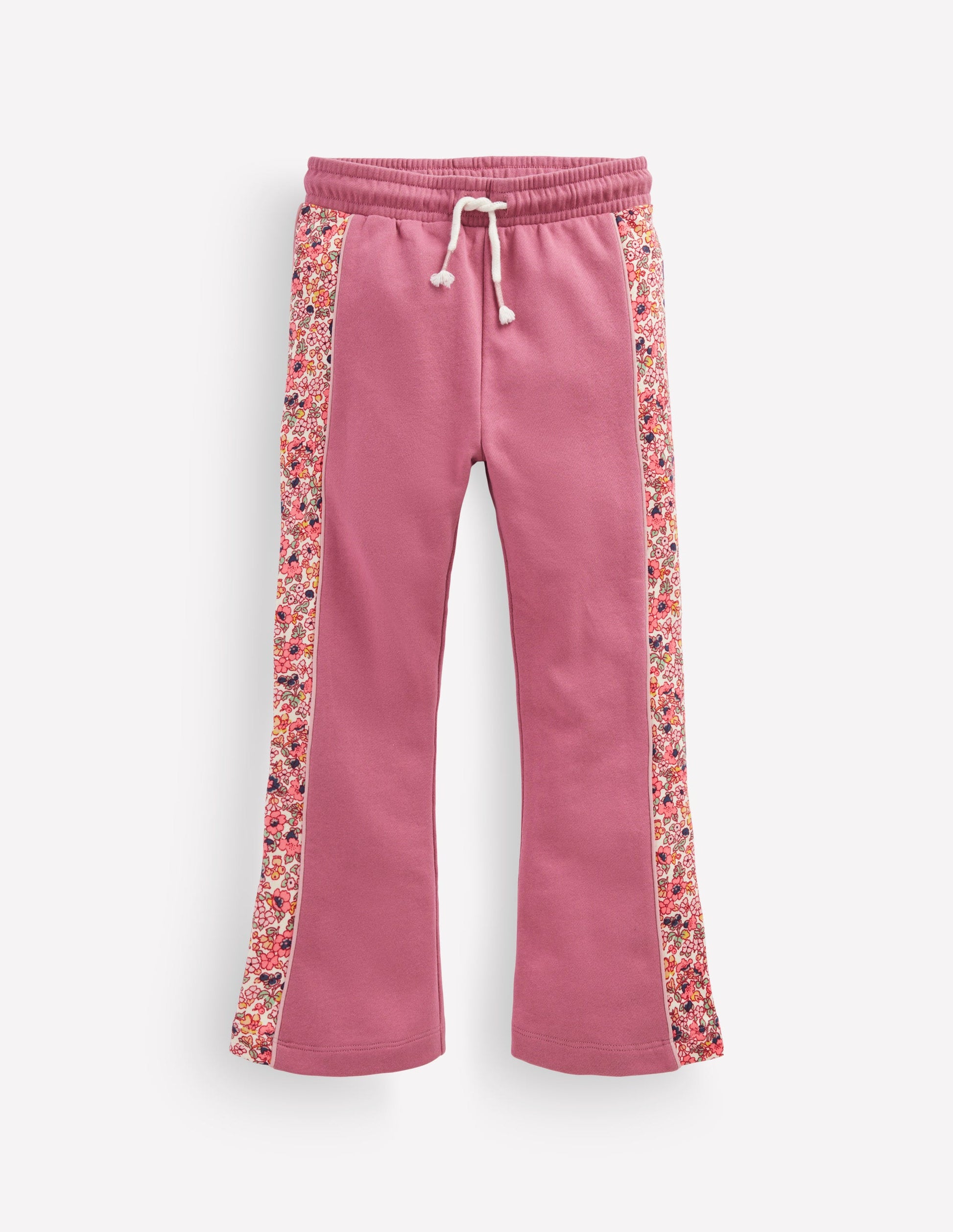 Kickflare Joggers-Pink-1