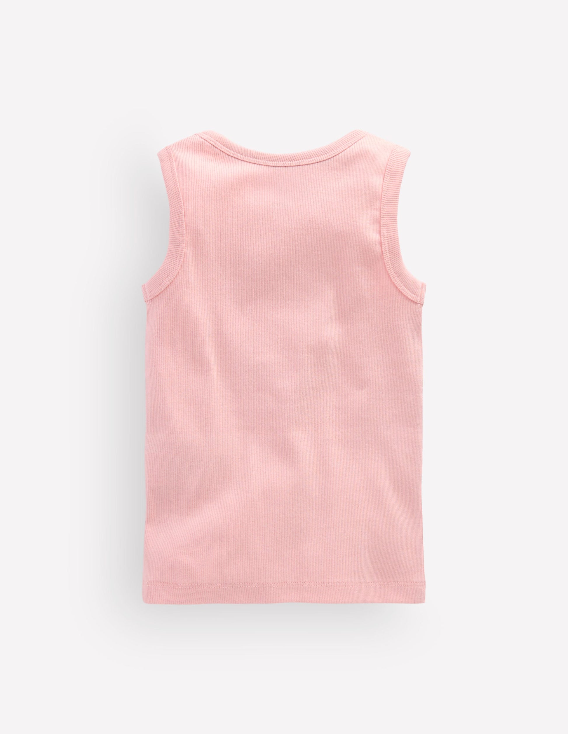 Henley Ribbed Vest-Chalk Pink-2