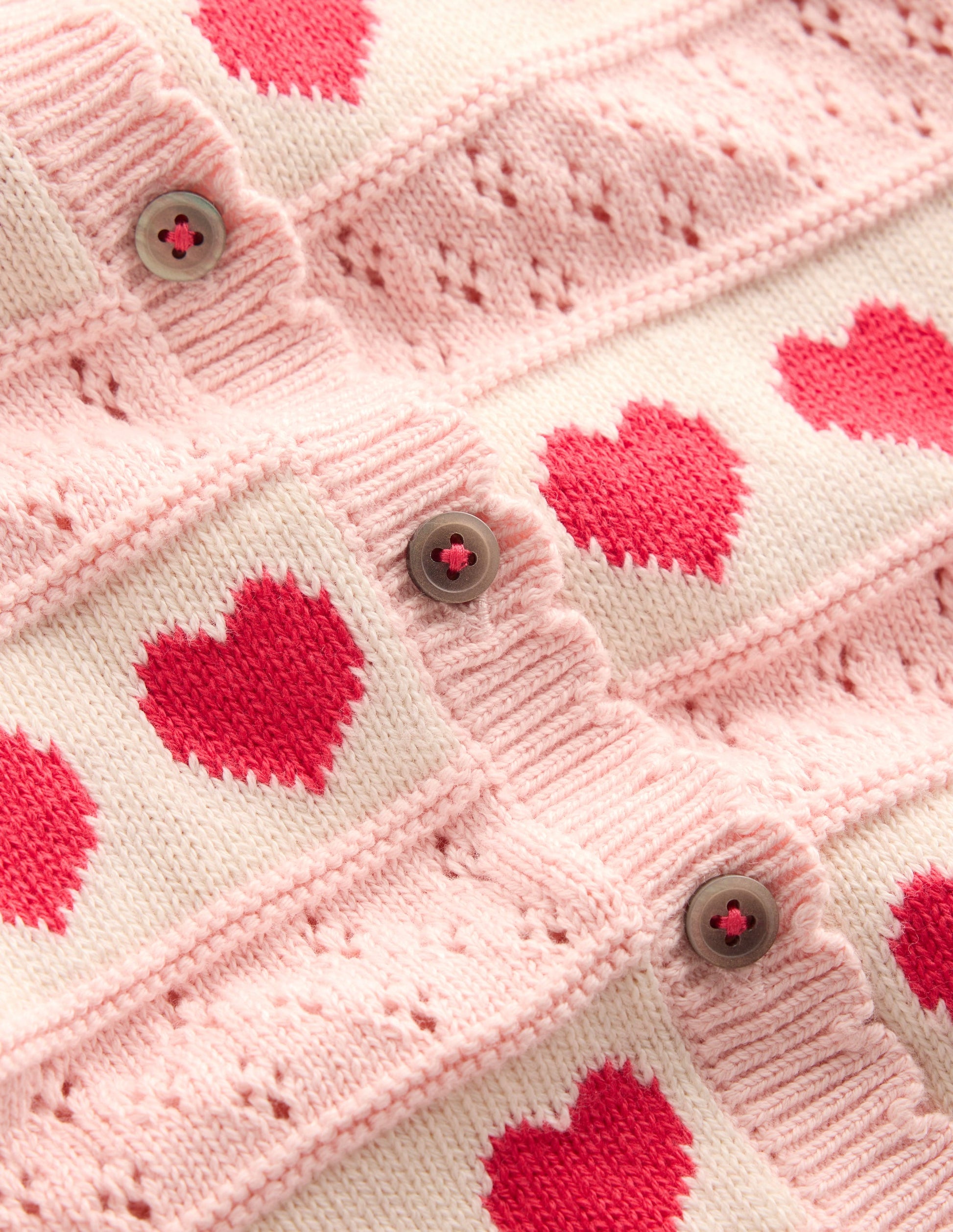 Pretty Scallop Cardigan-Chalk Pink-3