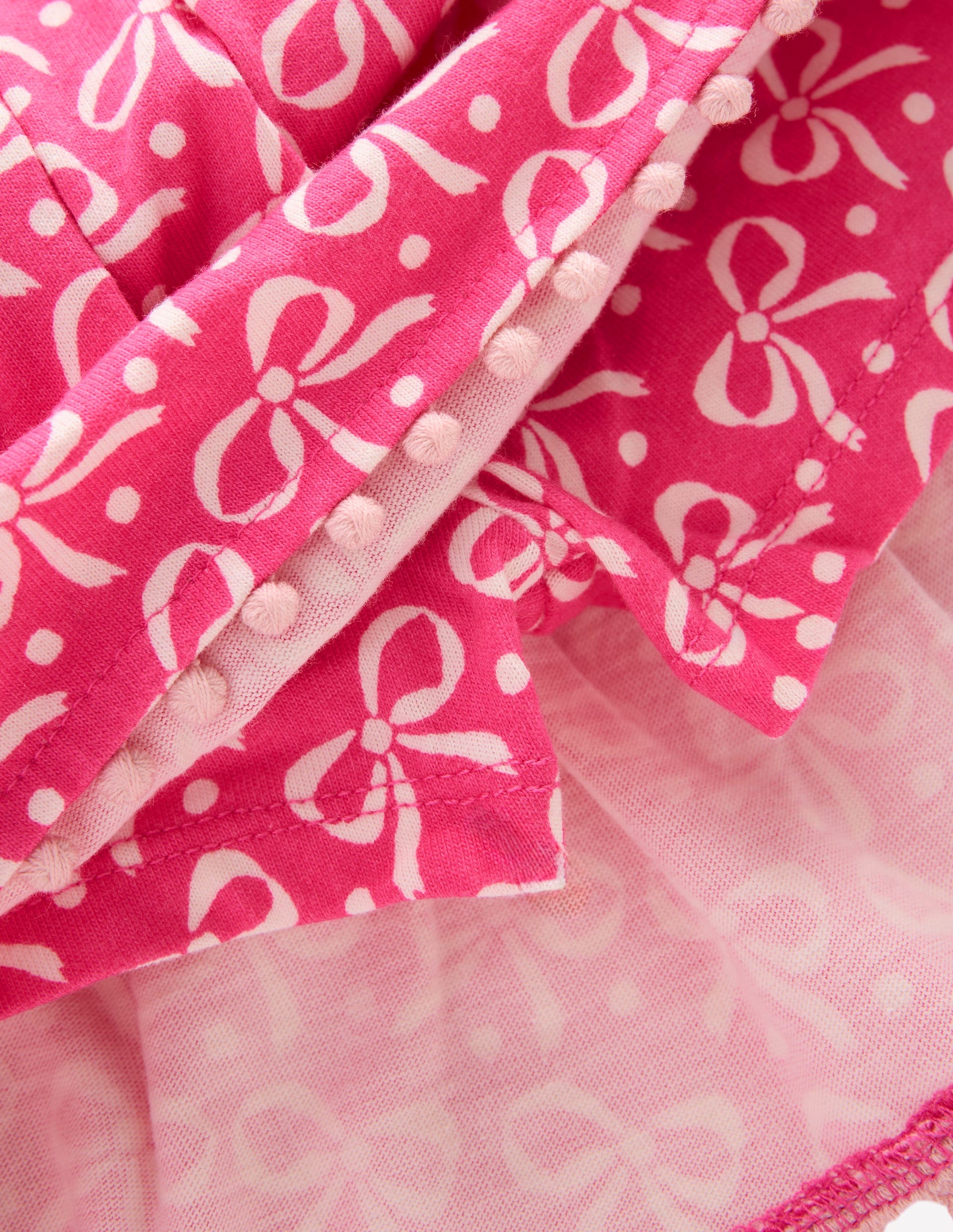 Ruffle Jersey Skort-Pink Ribbon-3