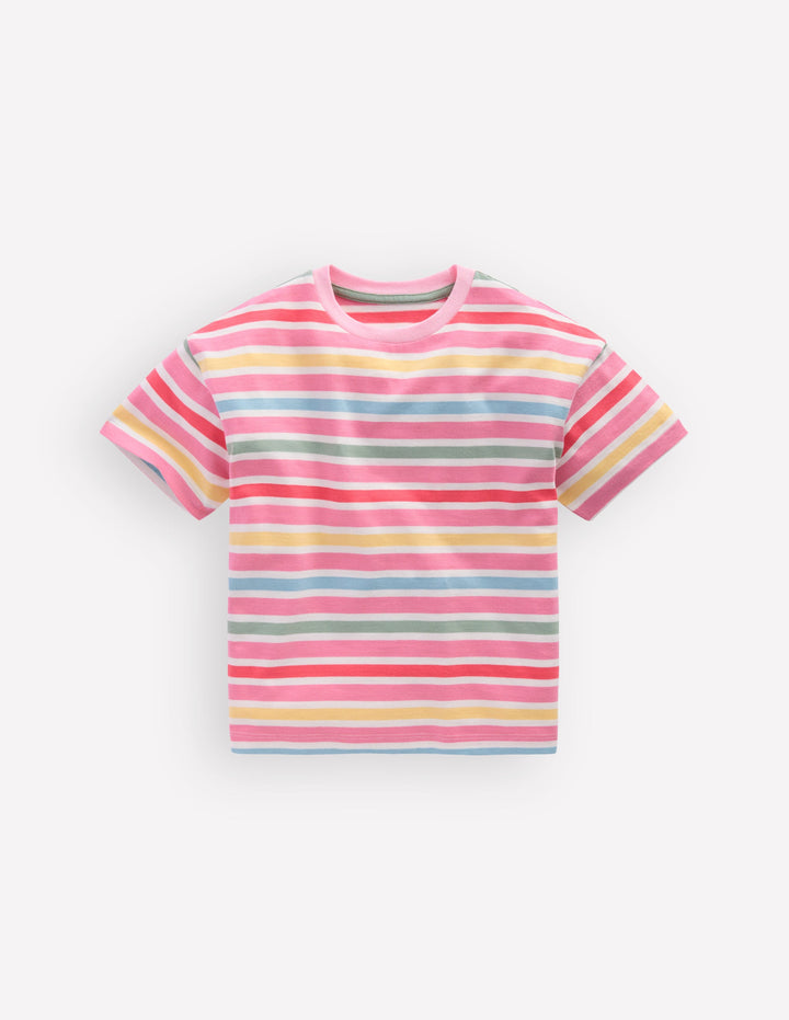 Easy Breton T-shirt-Multi Stripe