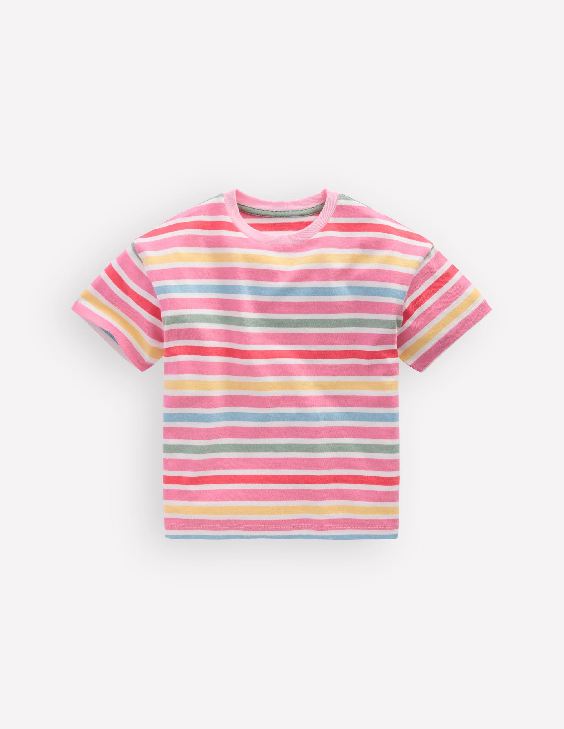 Easy Breton T-shirt-Multi Stripe-2