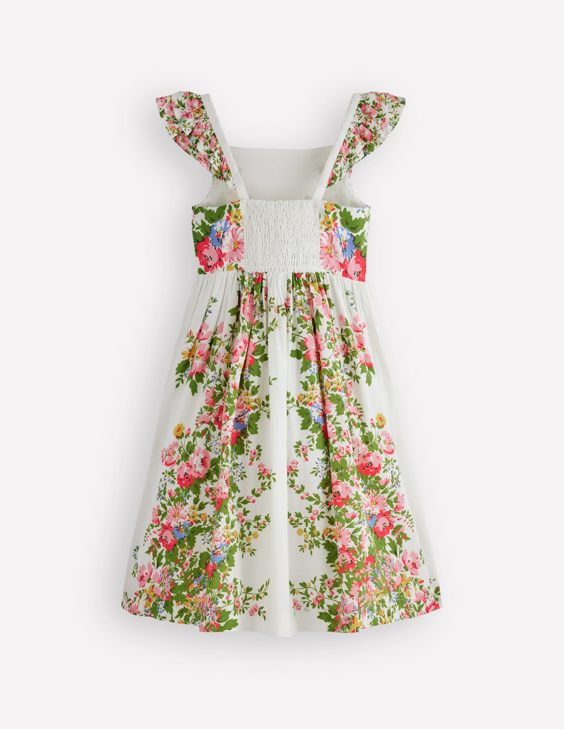 Annalisa Twirly Sundress-Soft Ivory Floral-3