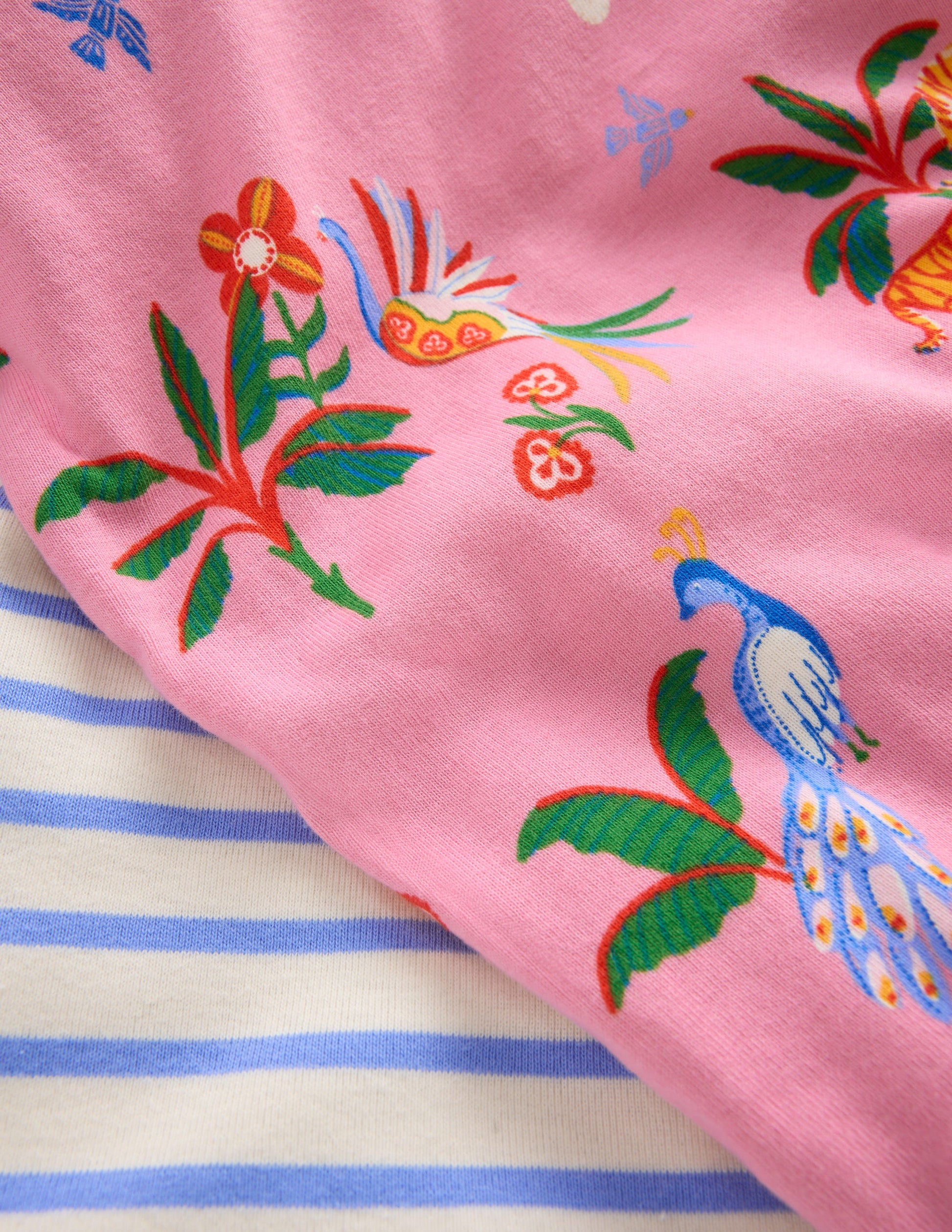 Twin Pack Short Pyjamas-Pink Unicorn-3