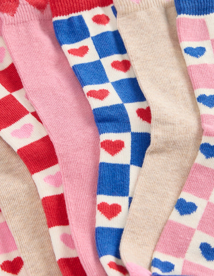 Socks 7 Pack-hearts-2