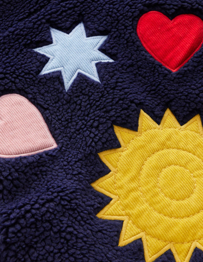 Eden Borg Zip-through Jacket-Celestial Borg Applique-5