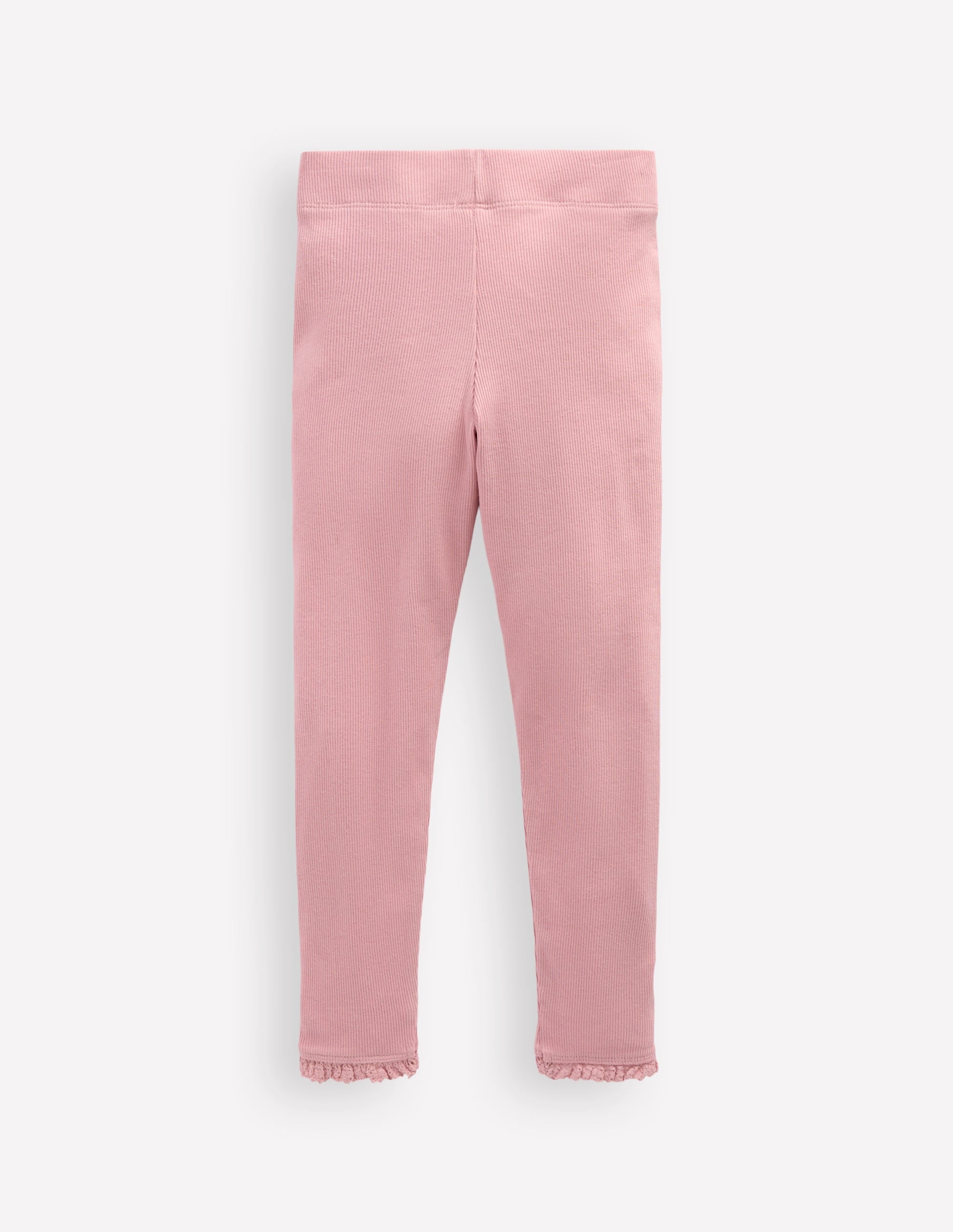 Ribbed Leggings-Vintage Pink - Image 2