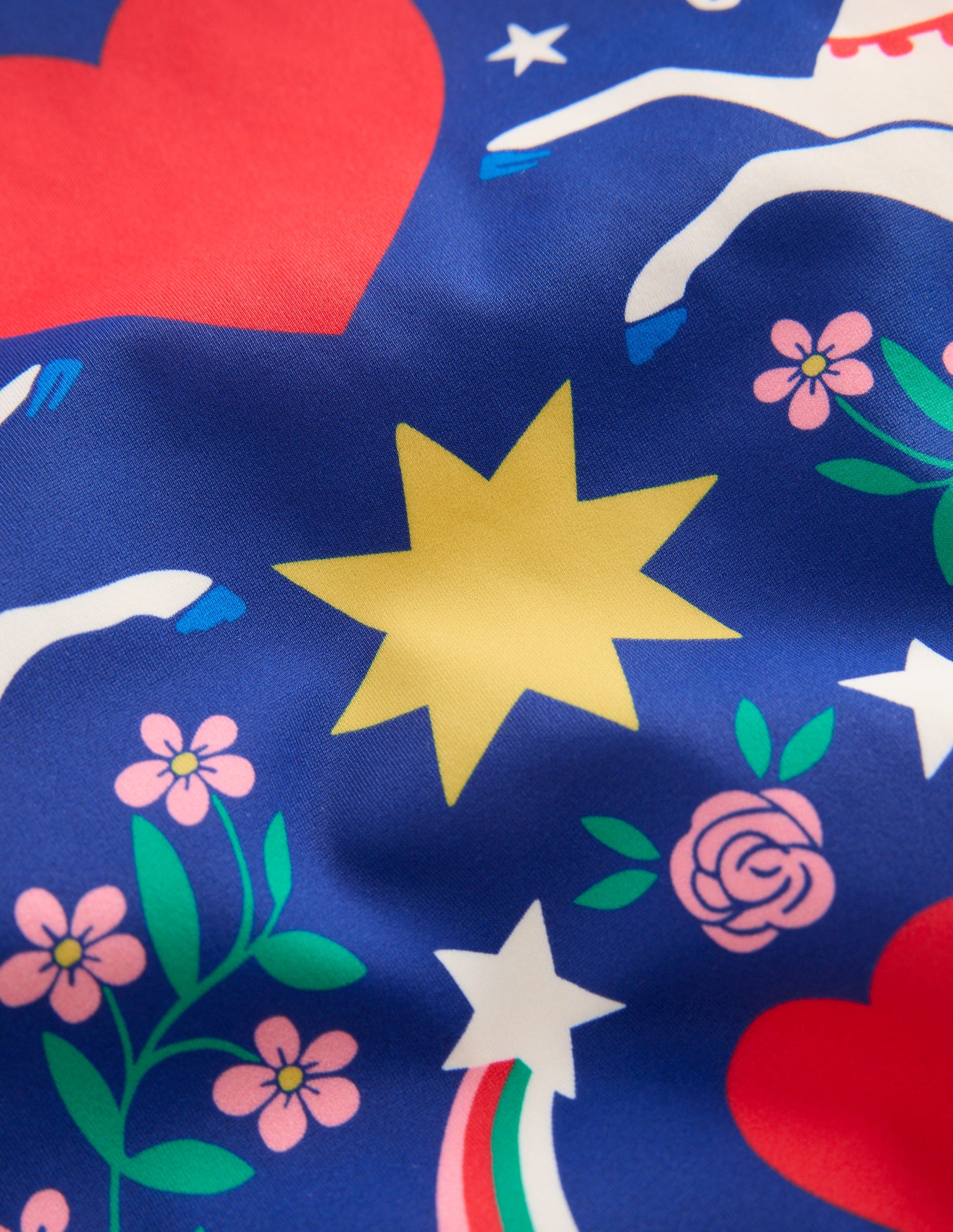 Hallie Frill Strap Swimsuit-Sapphire Blue Unicorn-3