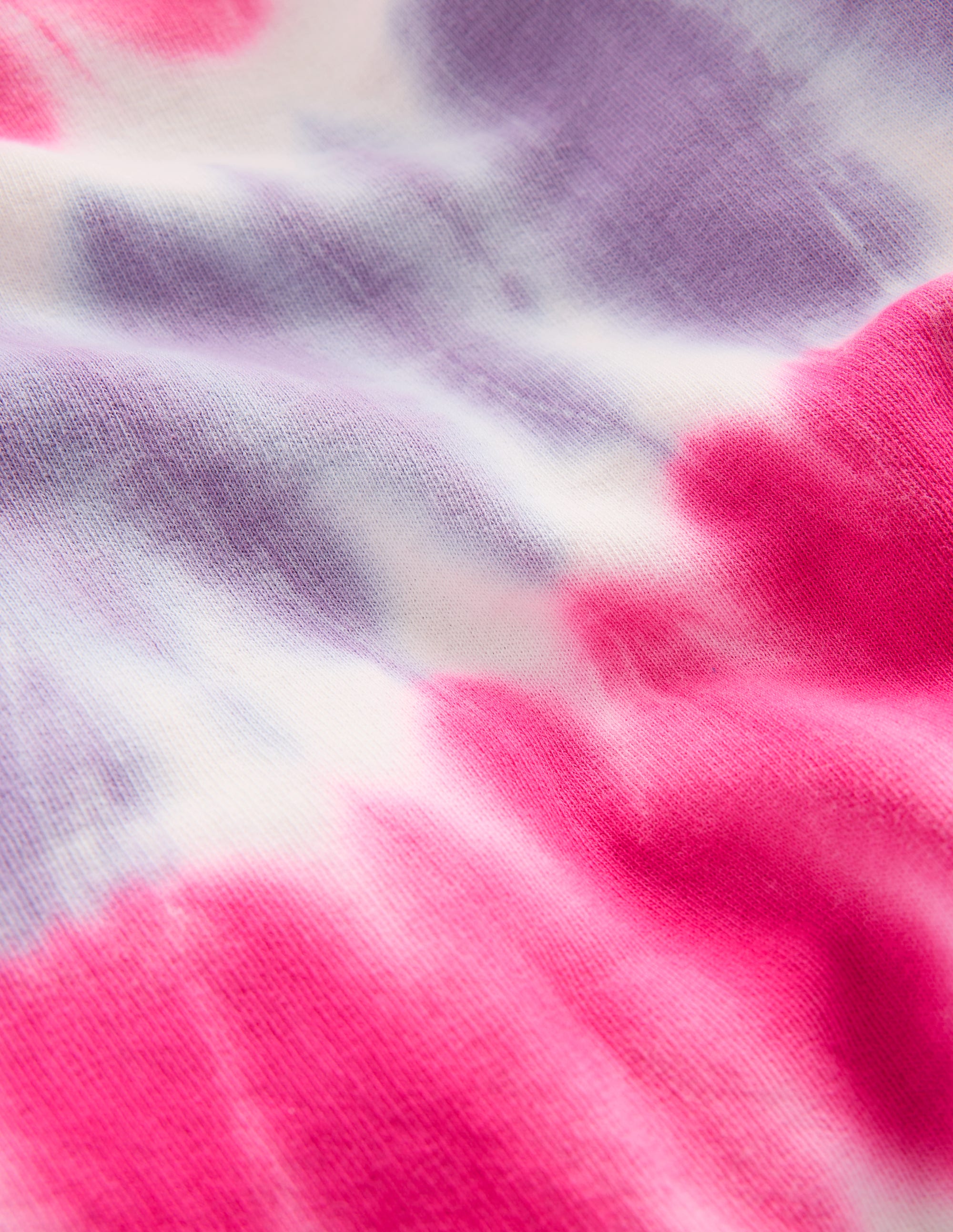 Printed Sweatshirt-Pink Tie Dye - Image 3