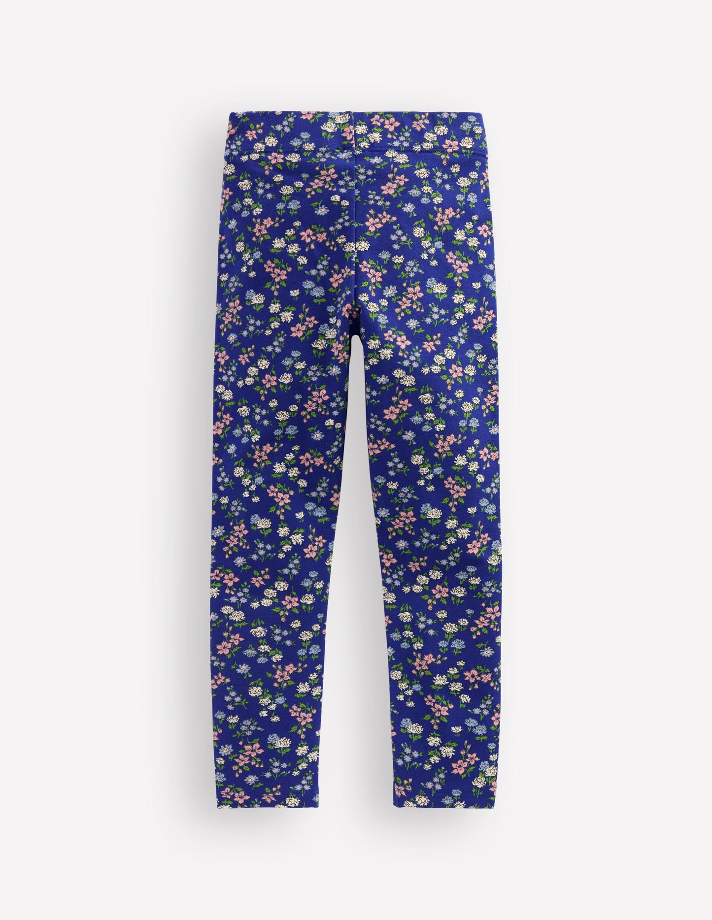 Fun Leggings-Blue Floral