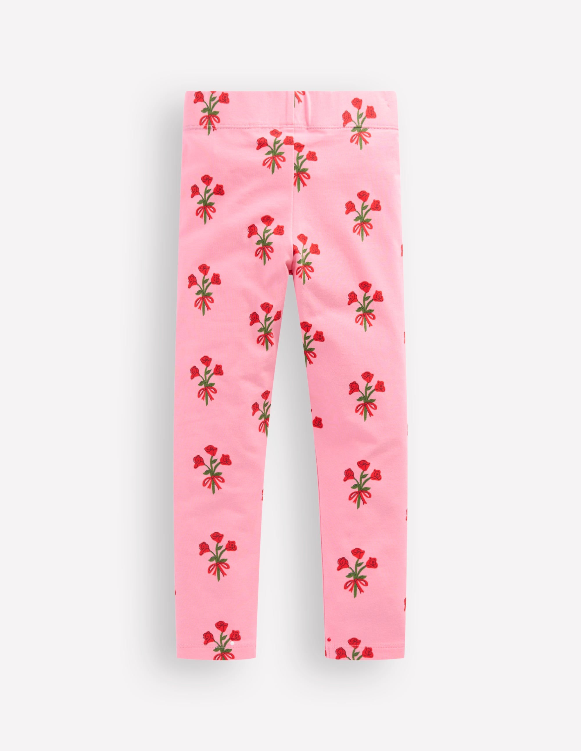 Fun Leggings-Bubblegum Pink Posy - Image 2