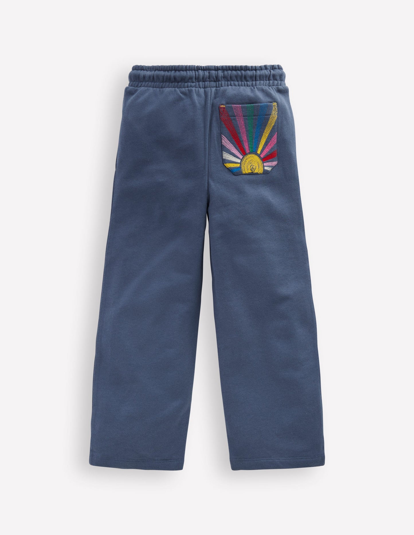 Bobbie Appliqué Joggers-Vintage Indigo Sun
