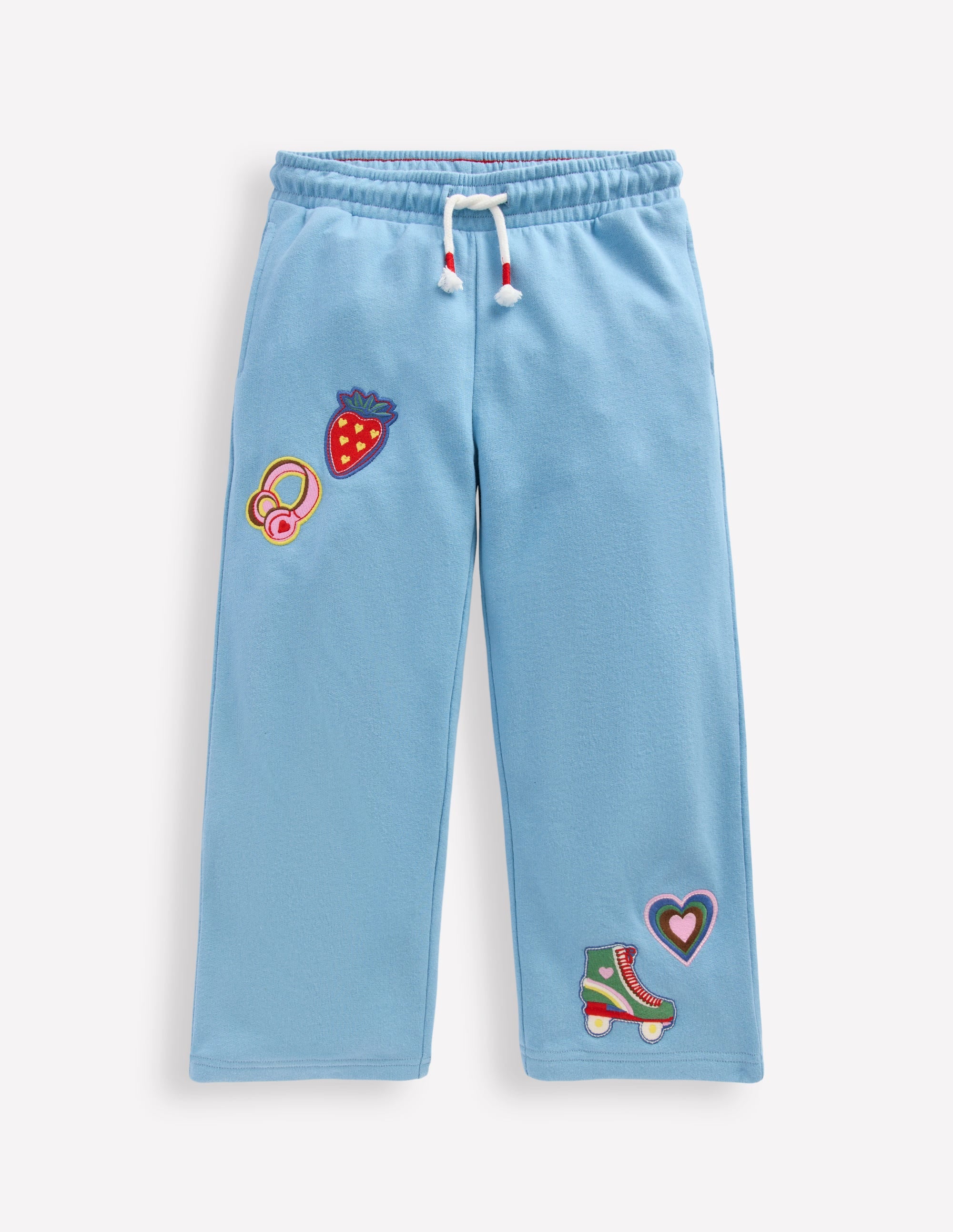 Bobbie Appliqué Joggers-Glacier Lake Badges - Image 1