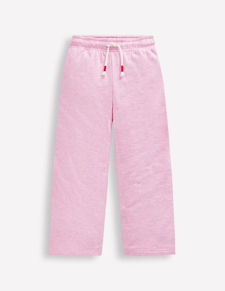 Bobbie Appliqué Joggers-Pink Marl Love