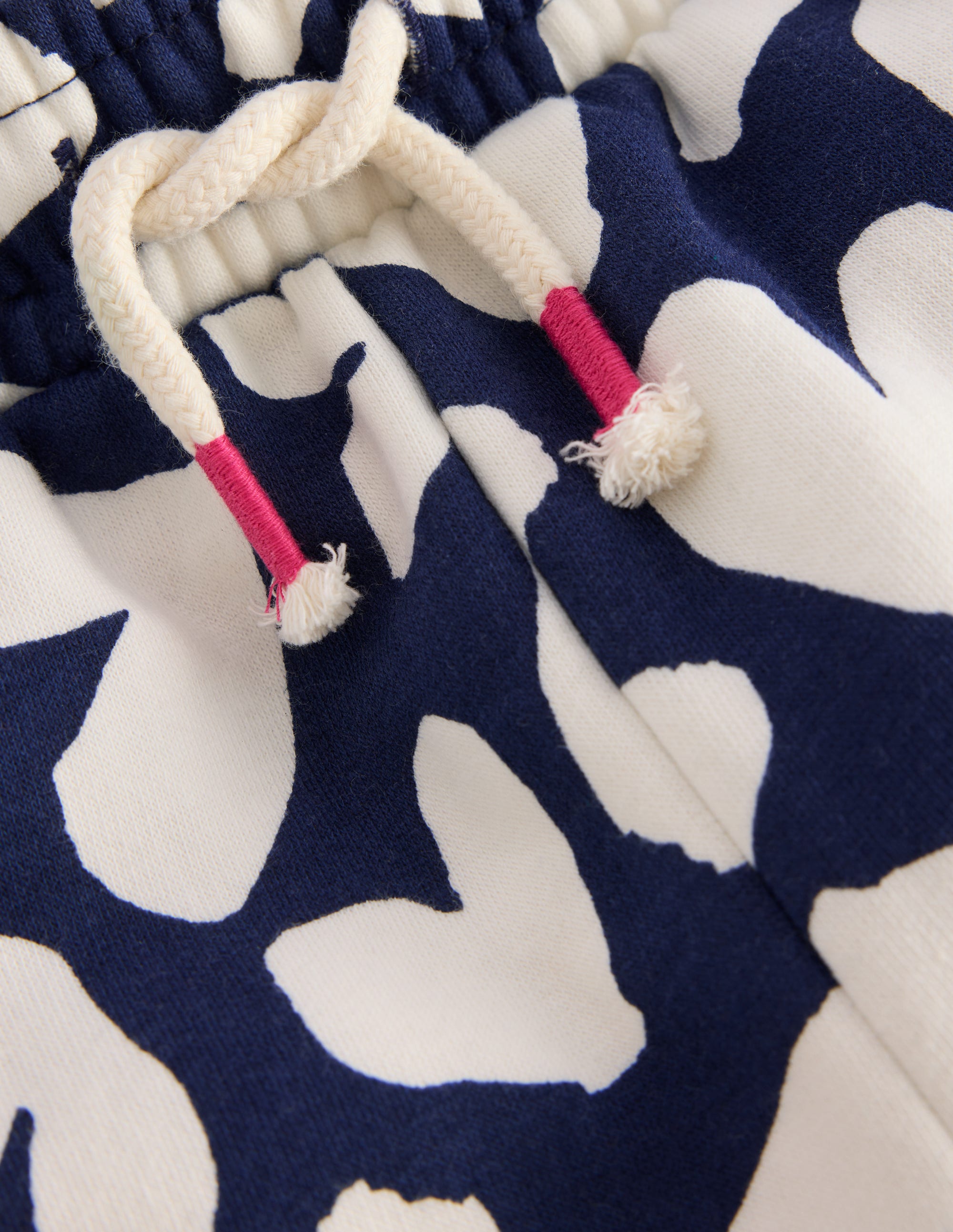 Printed Cosy Joggers-Navy Hearts - Image 3