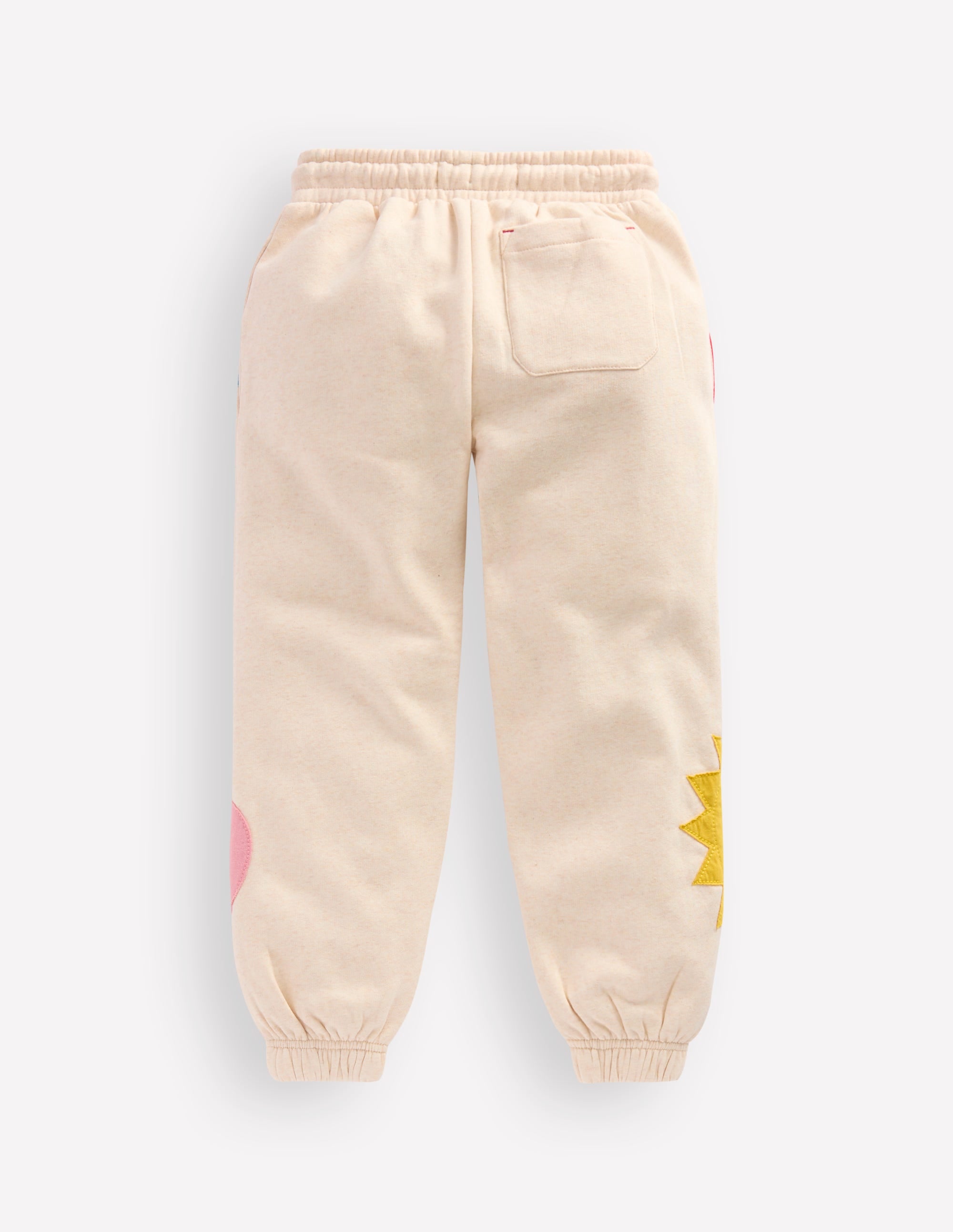 Printed Cosy Joggers-Applique Shapes - Image 2