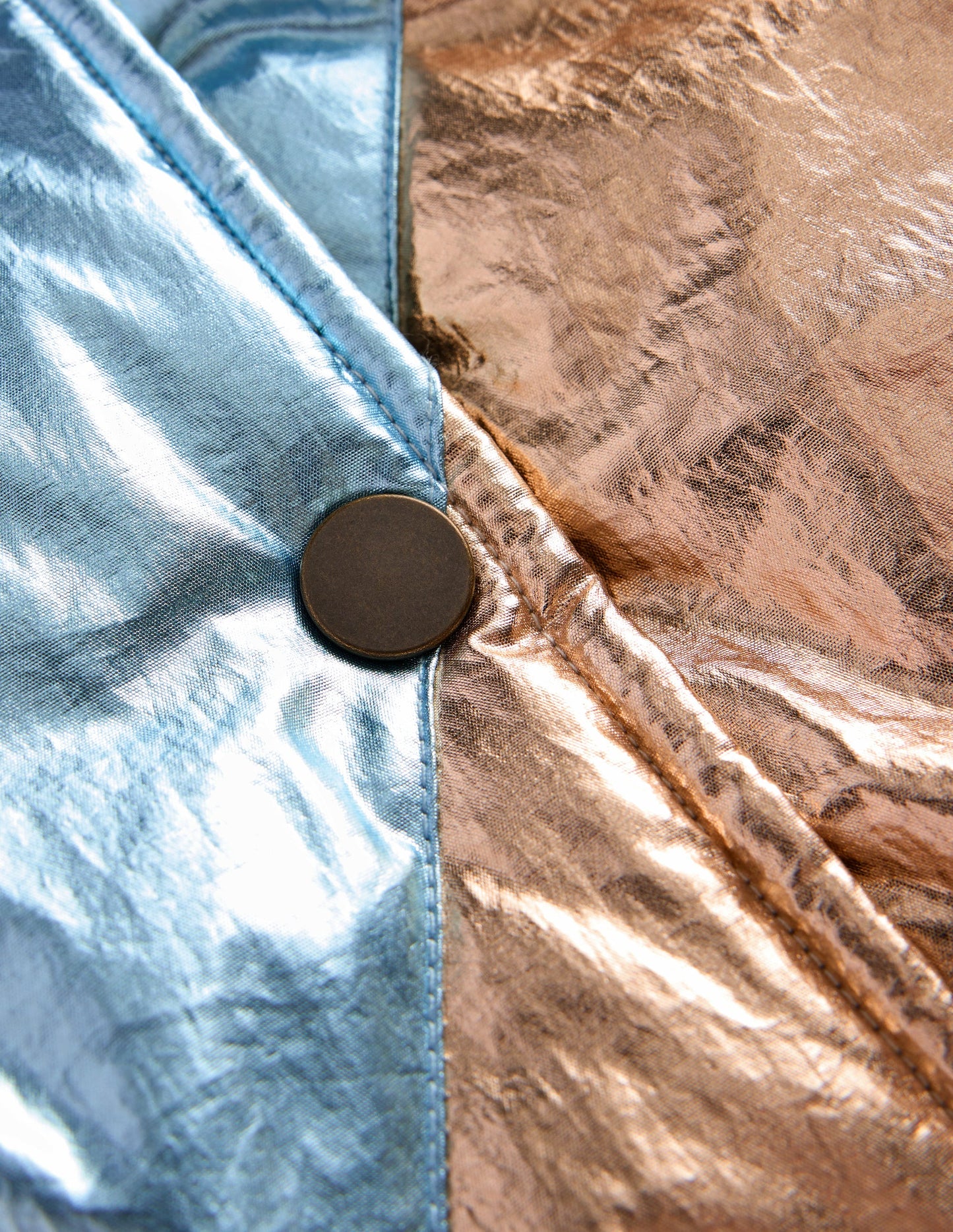 Fun Bomber Jacket-Metallic Wave
