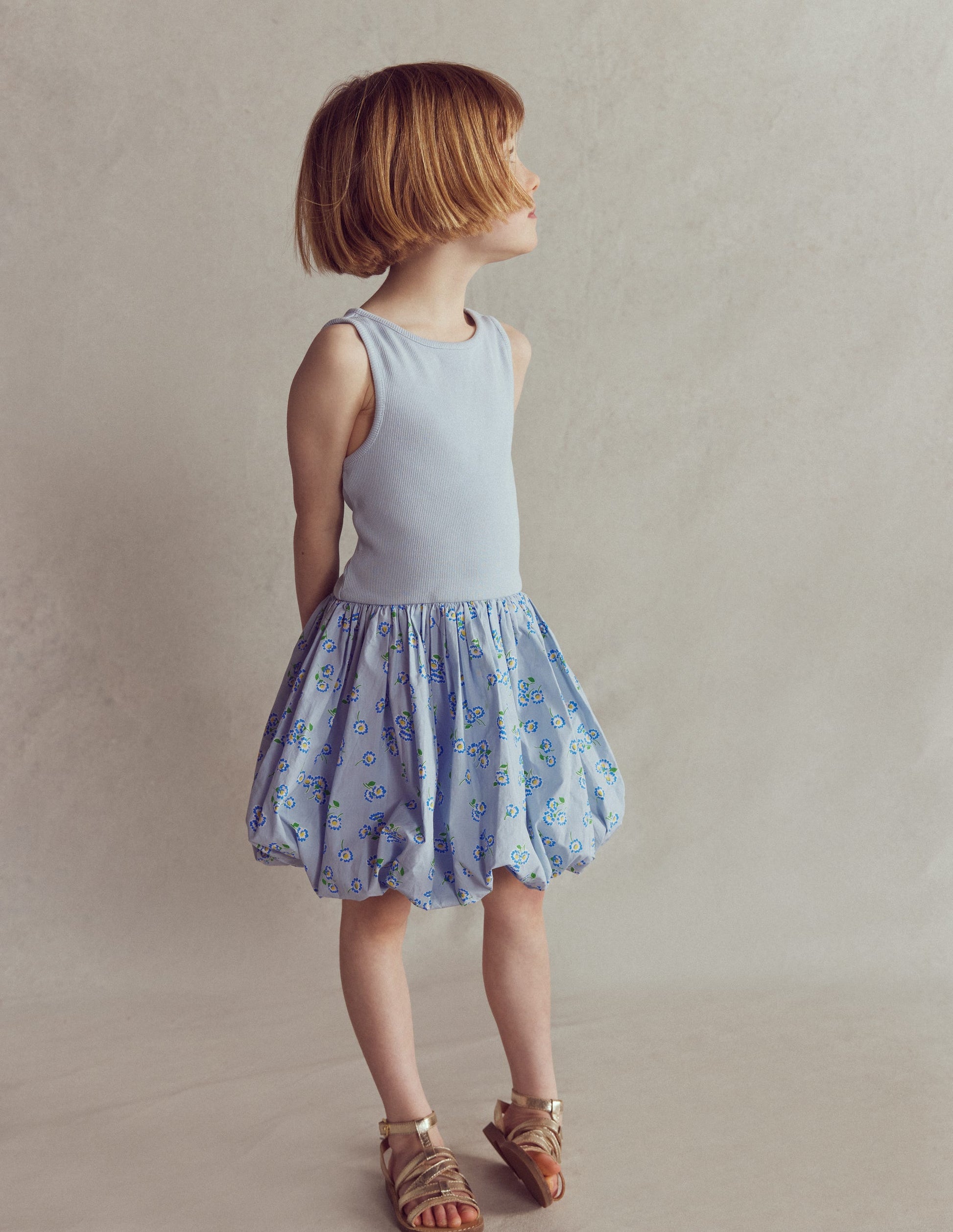princess polly baby blue dress LNWUY Women Fashion Strapless Sleeveless Mini Dress Tube Top Bubble Skirt  Short Dress Off Shoulder Corset Top Balloon Dress Blue M main image 0
