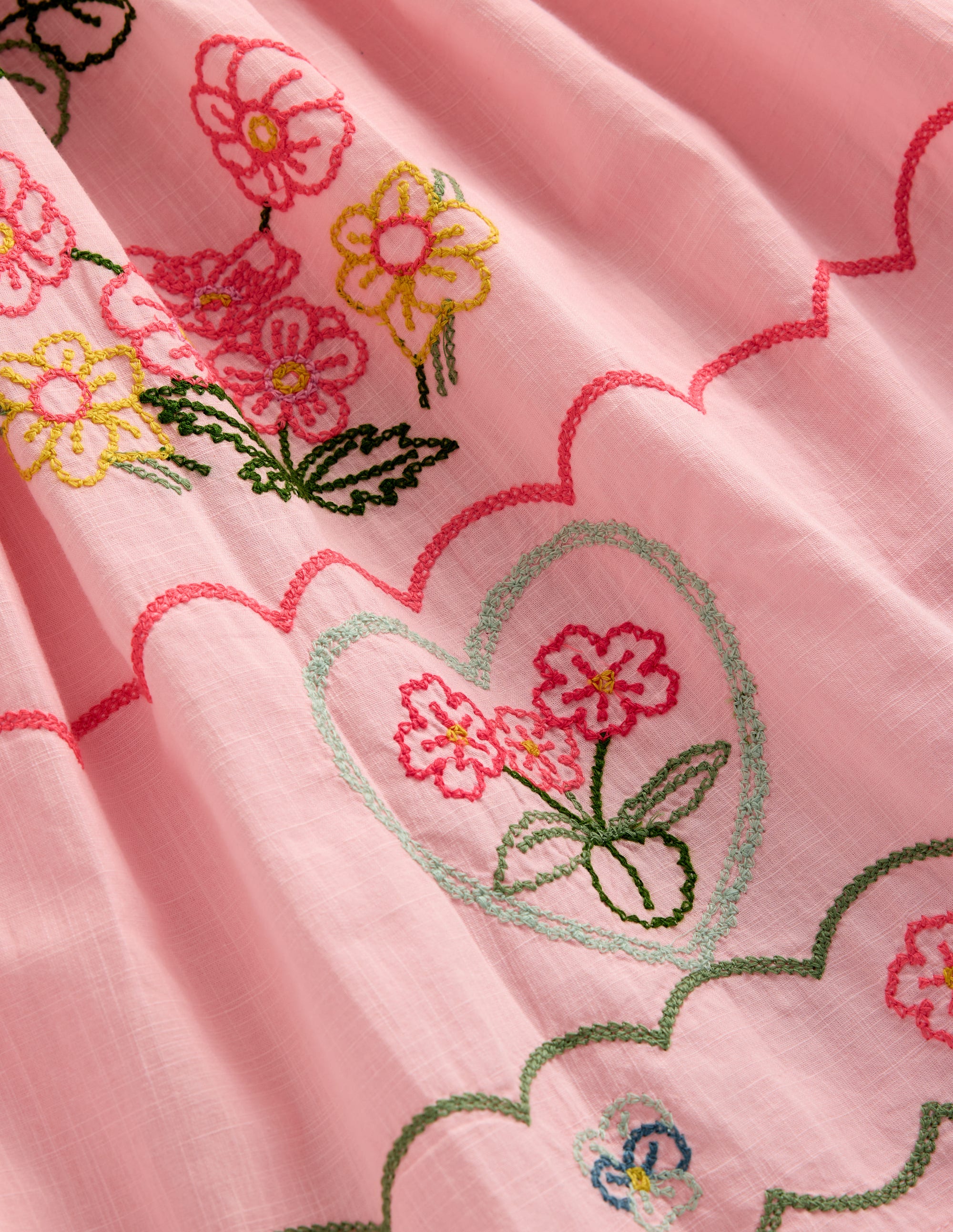 Bow Back Midi Dress-Chalk Pink - Image 3