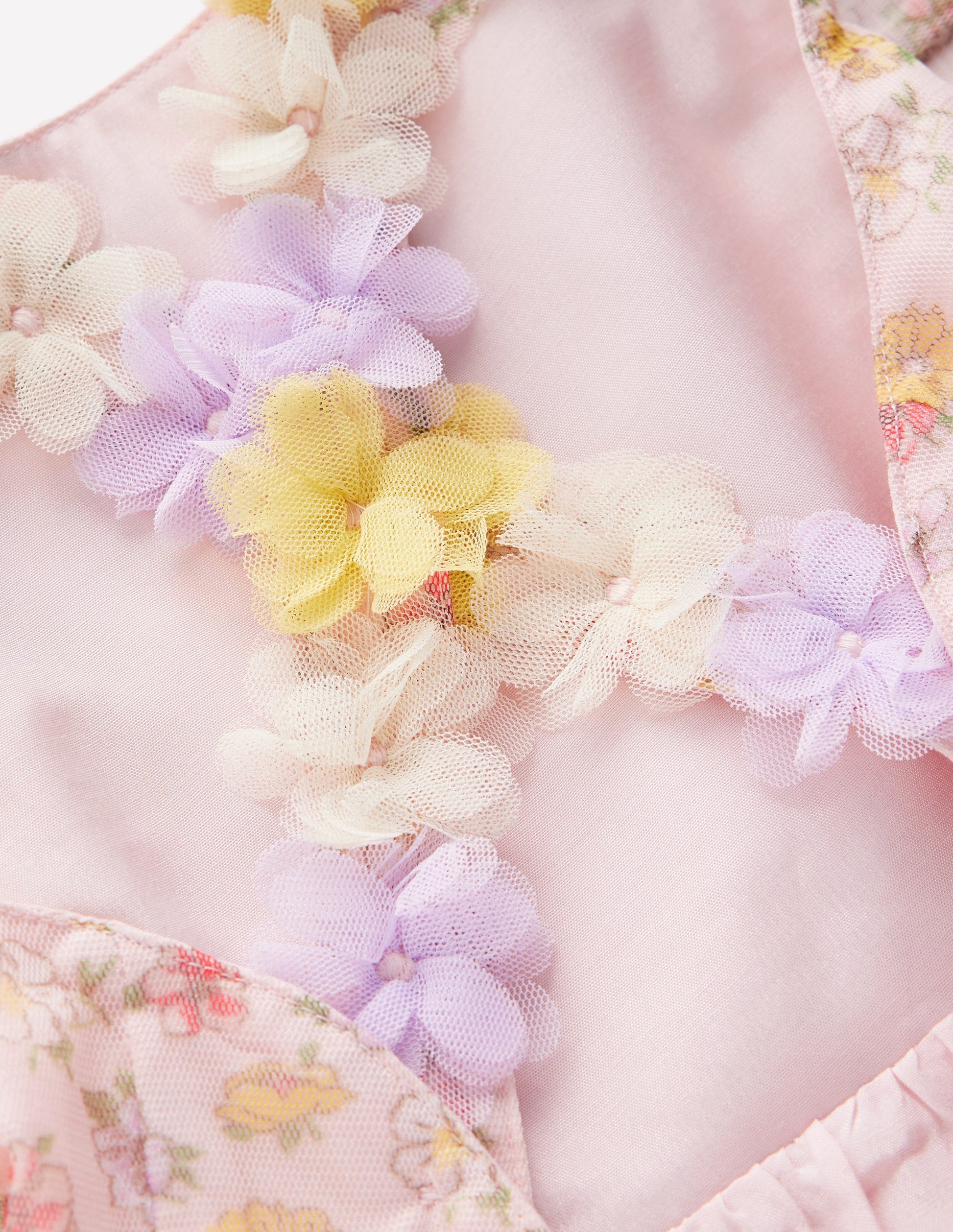 Flutter Strap Back Dress-Soft Ivory Rosa-3