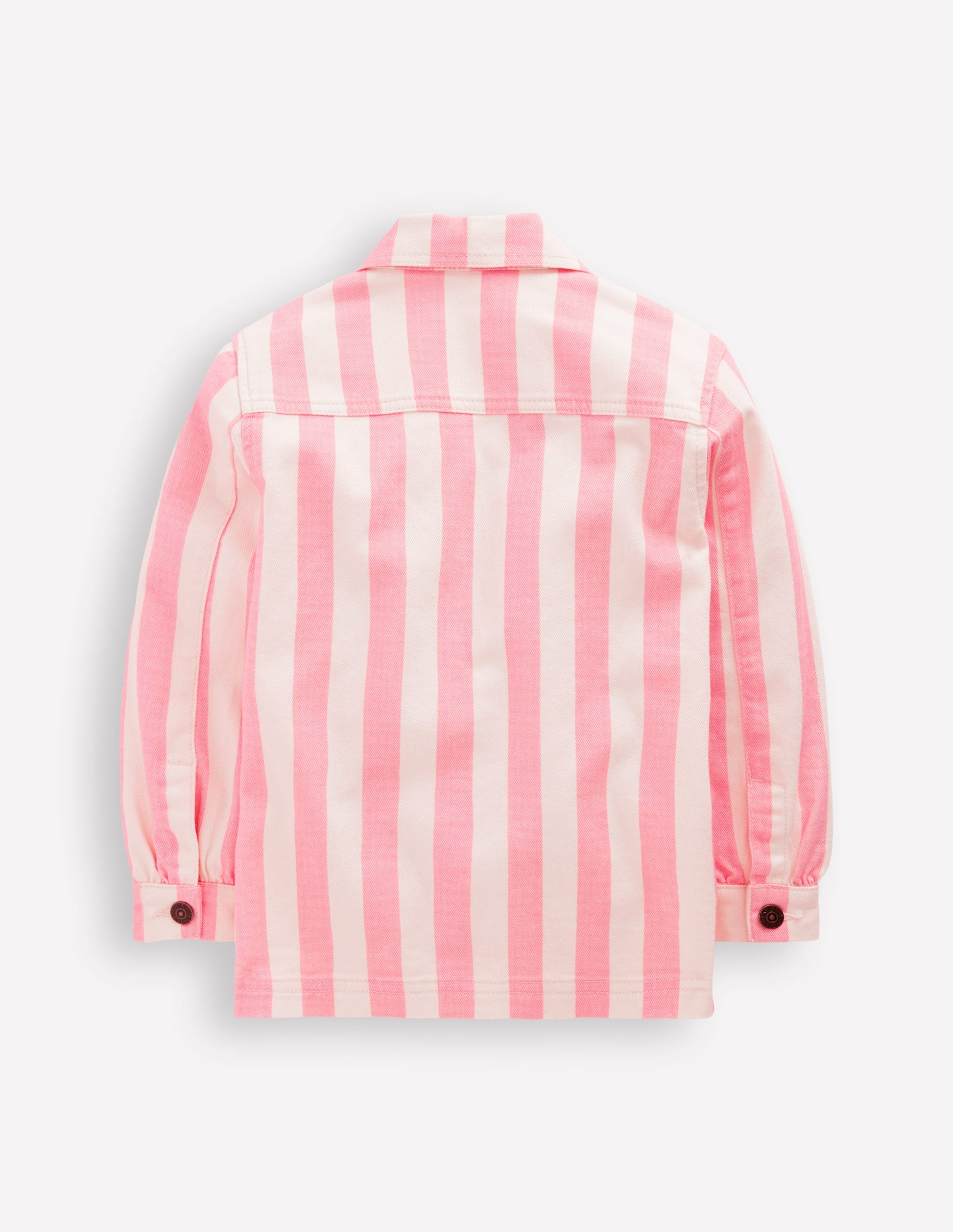 Denim Jacket-Pink Stripes-6