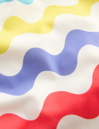 Cross-Back Tankini Top-Multi Wave-3