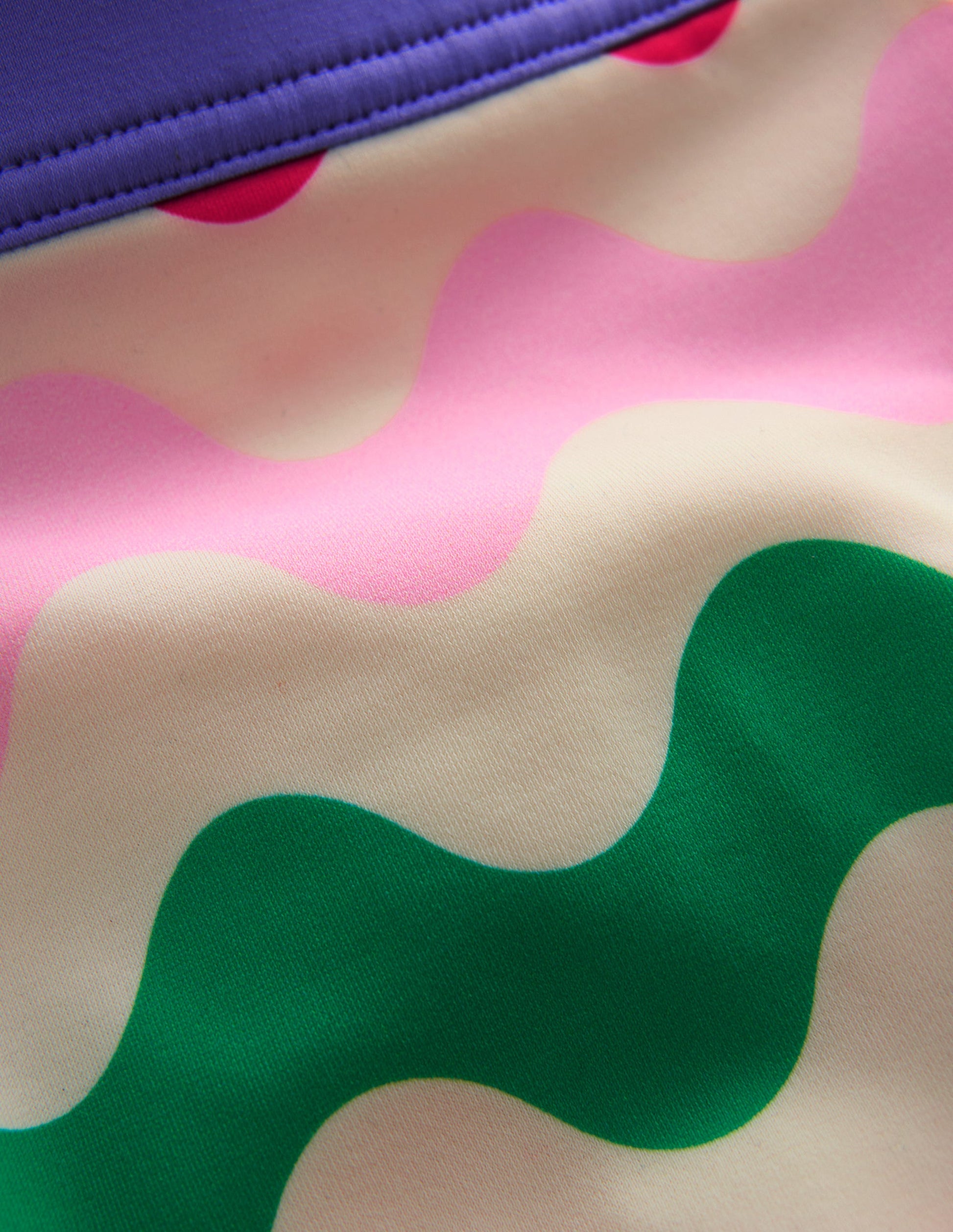 Patterned Swim Shorts-Multi Wave-3