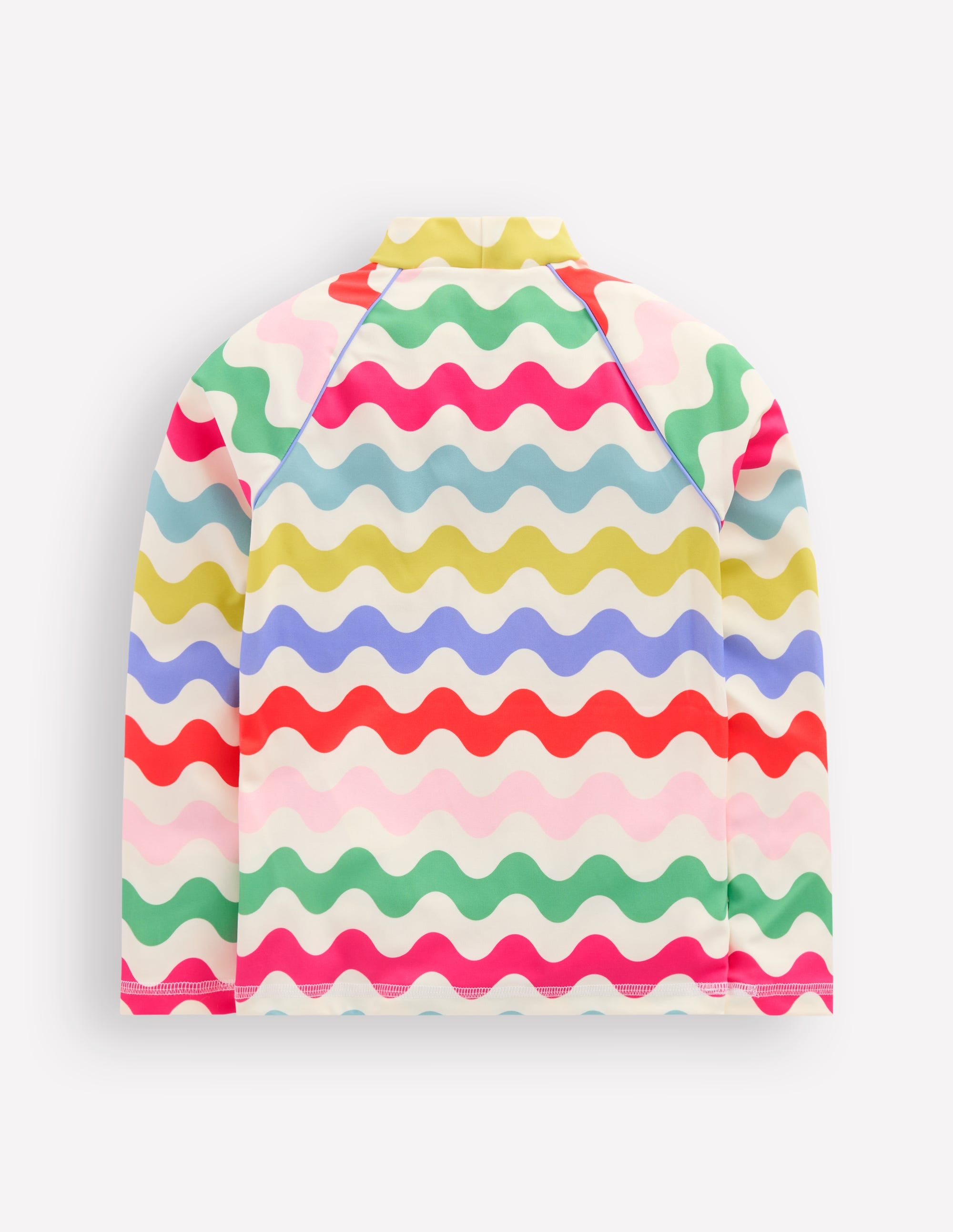 Sunsafe Patterned Rash Vest-Multi Wave - Image 2